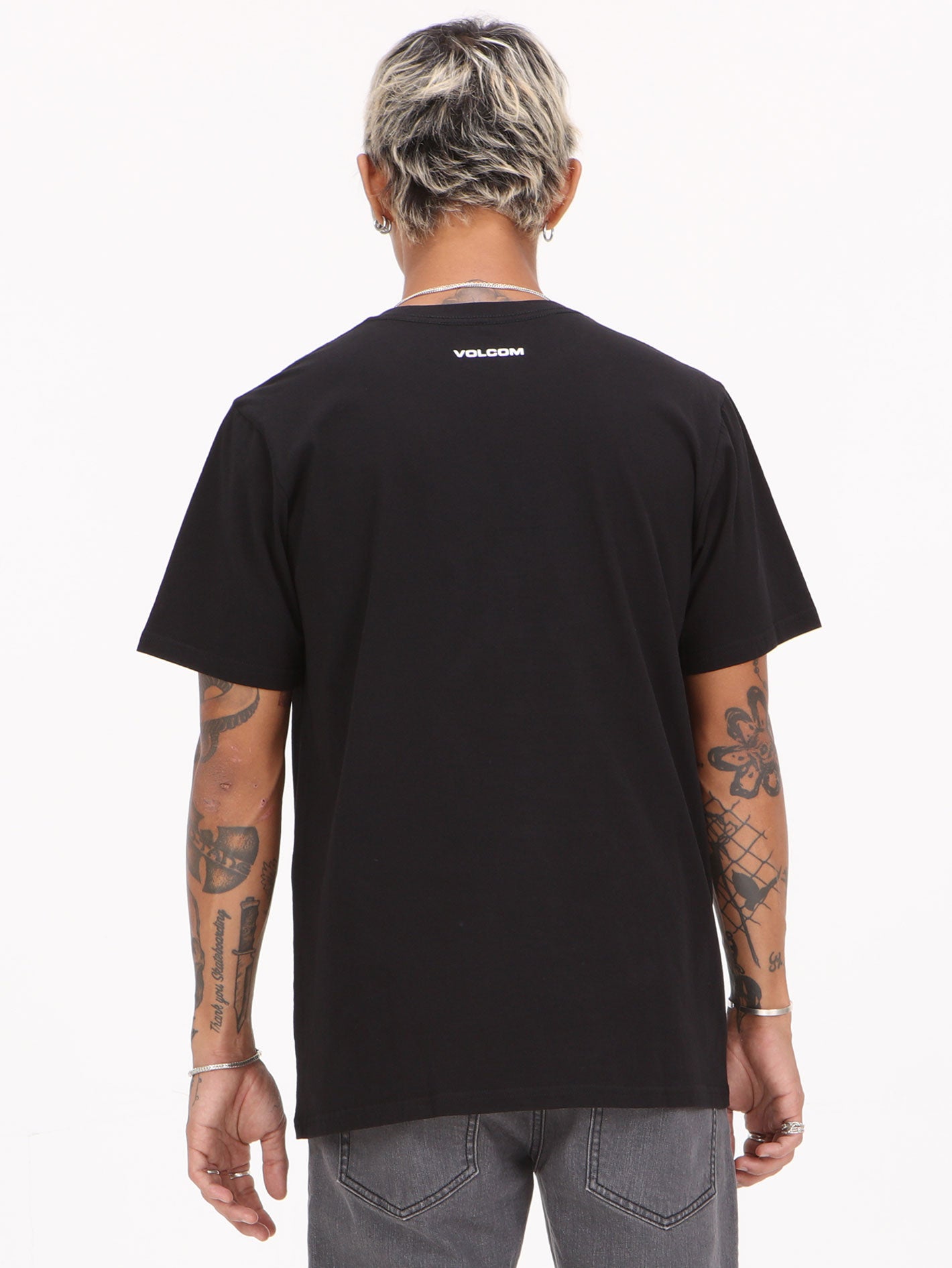 Volcom Circle Spray Tee - Black