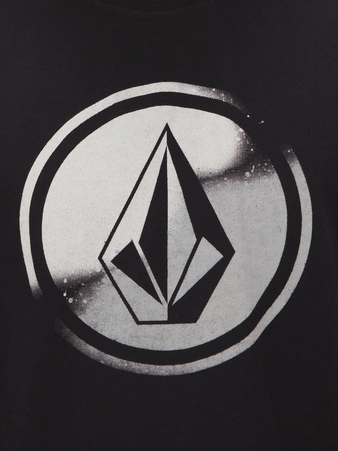 Volcom Circle Spray Tee - Black