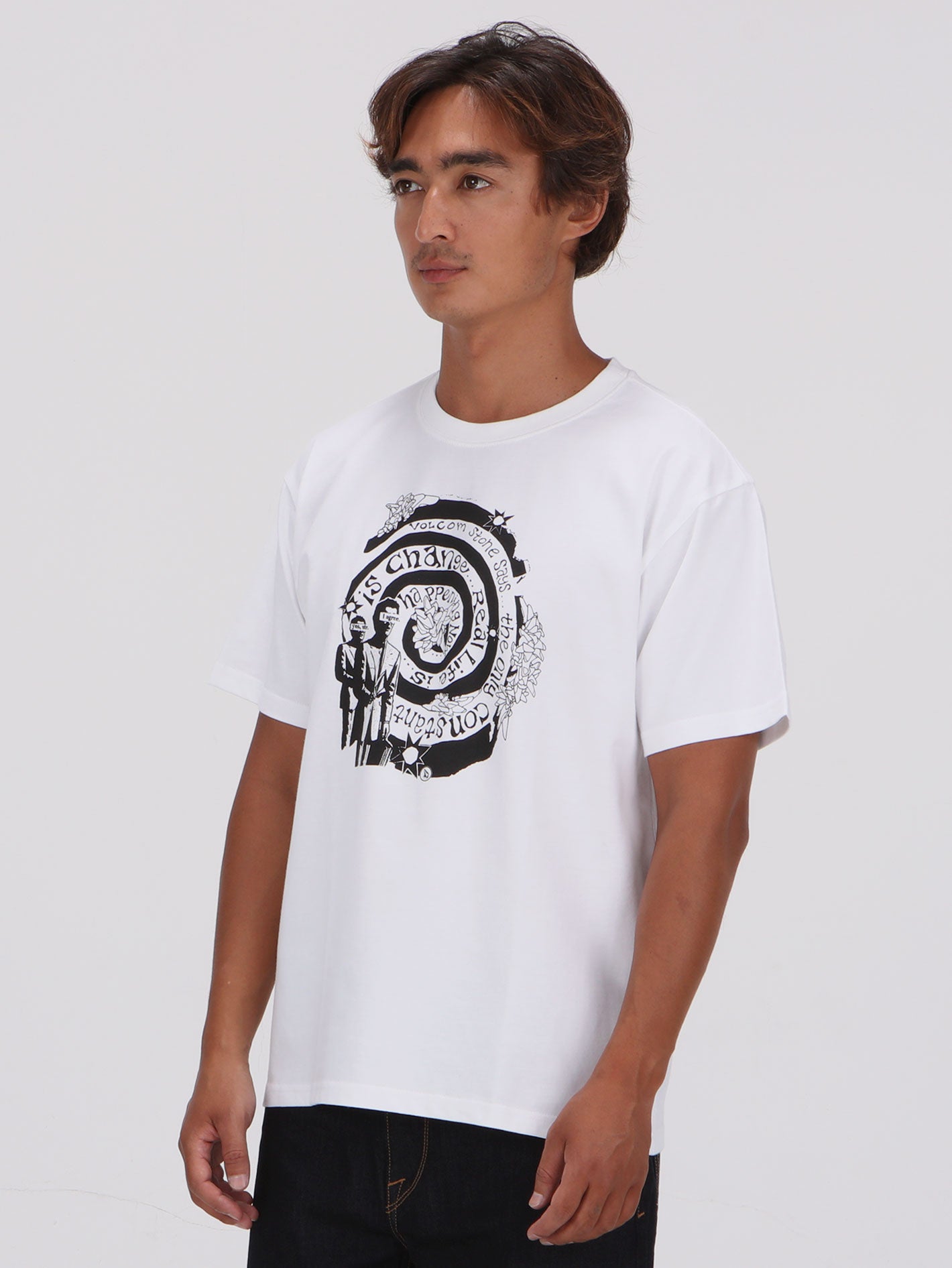 Volcom Constant Loose Fit Tee - White