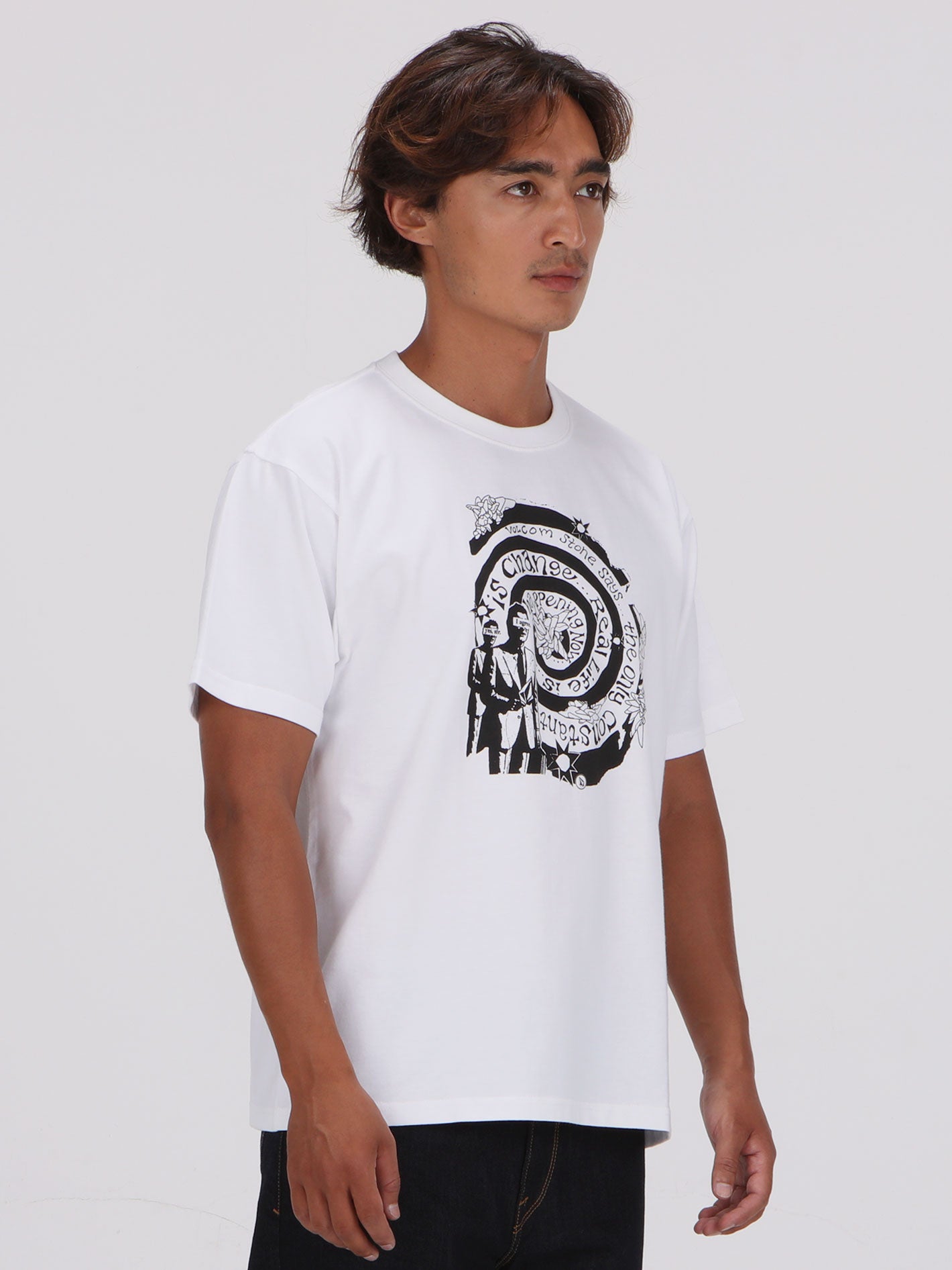 Volcom Constant Loose Fit Tee - White