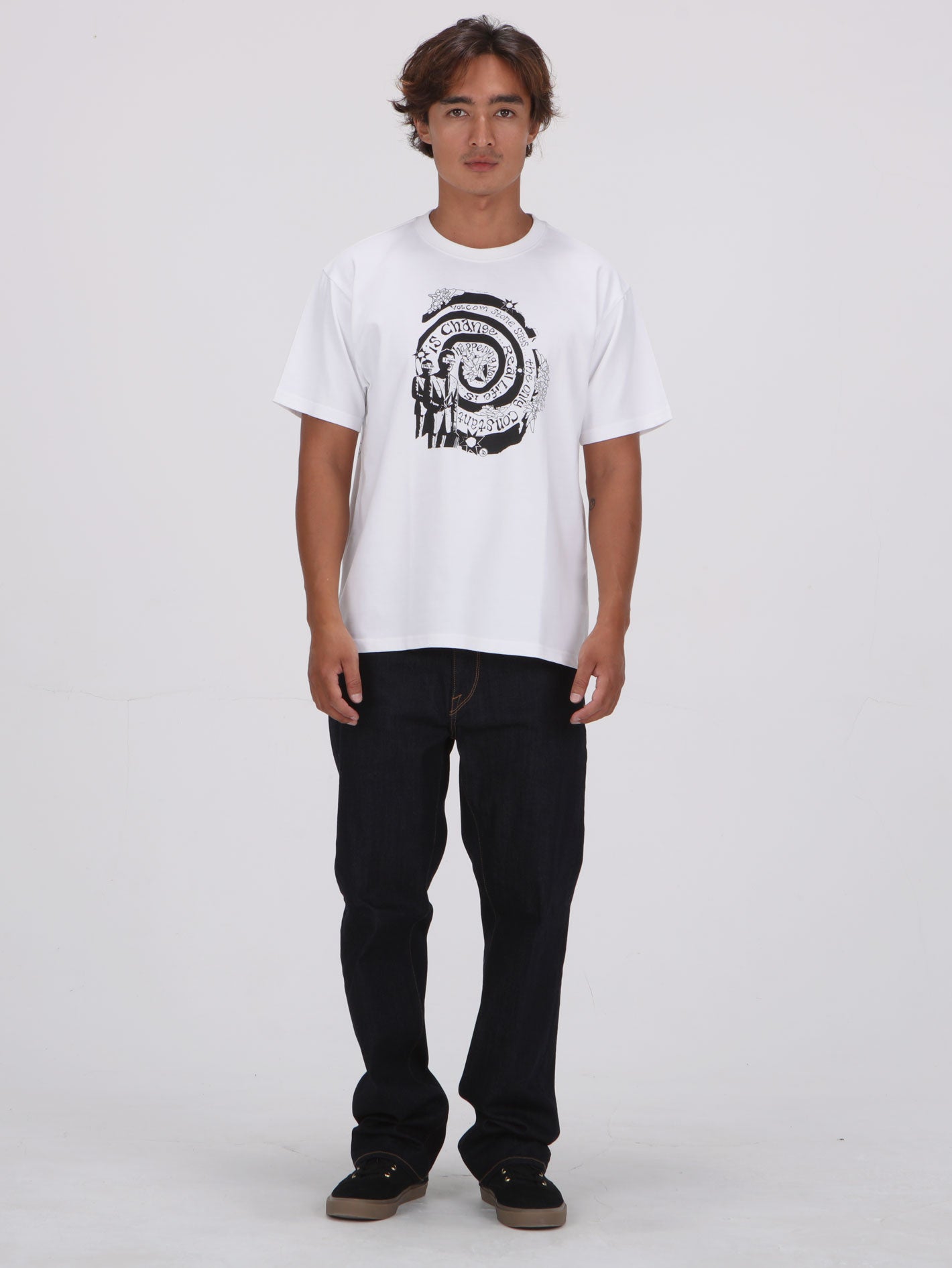 Volcom Constant Loose Fit Tee - White