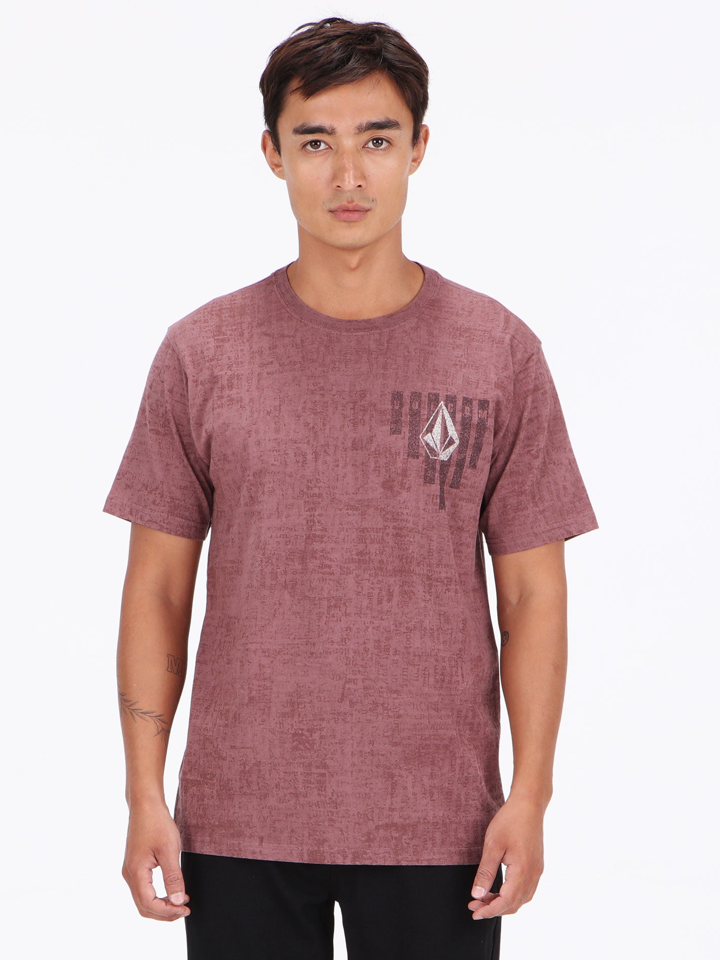 Volcom Lettermess Tee - Pist Punch