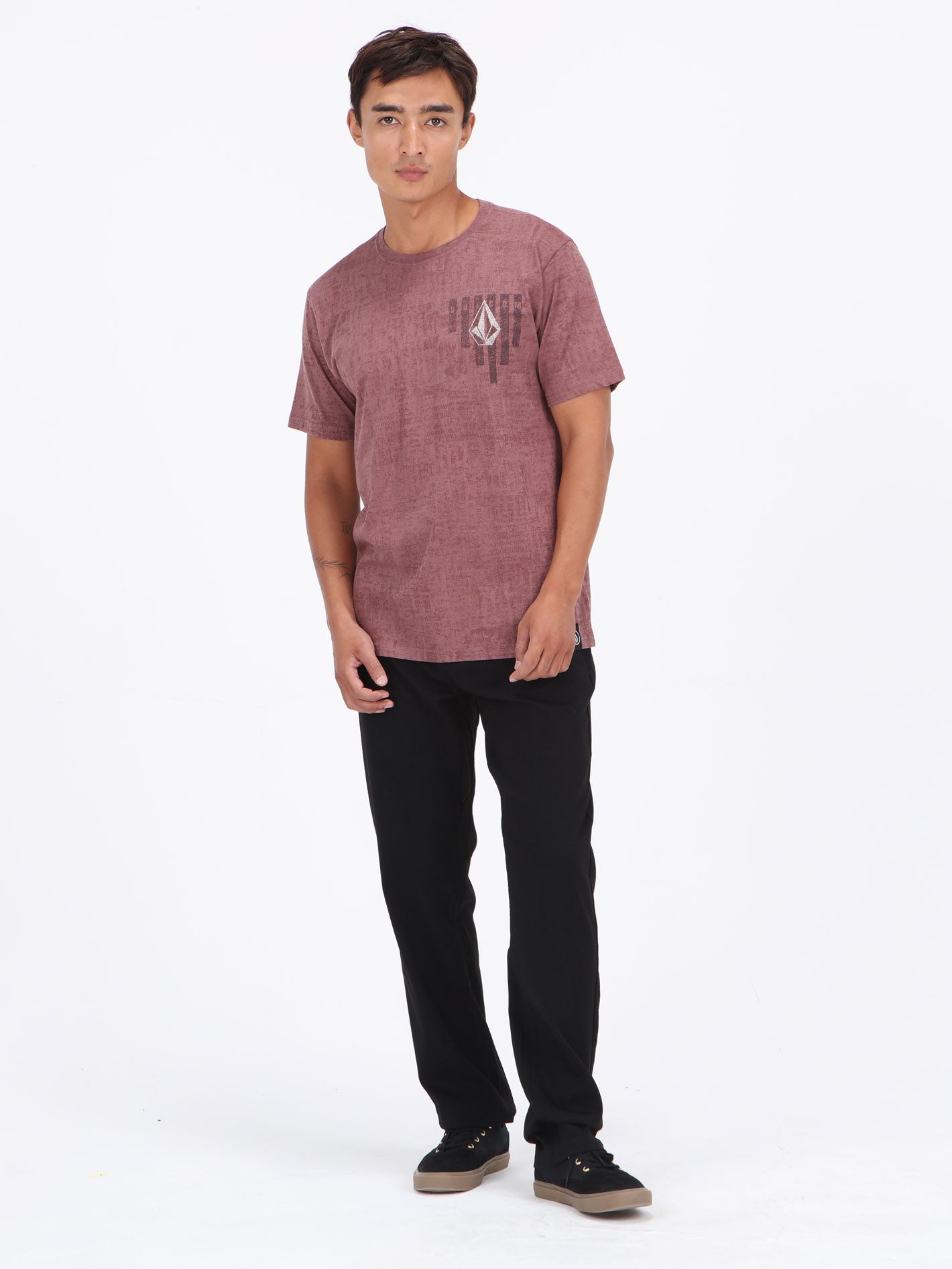 Volcom Lettermess Tee - Pist Punch