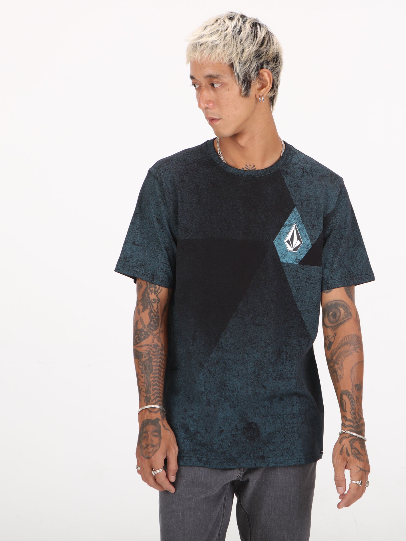 Volcom Diaphragm Tee - Black