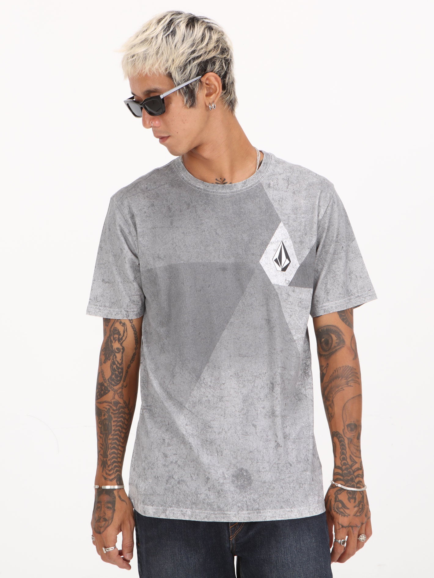 Volcom Diaphragm Tee - White