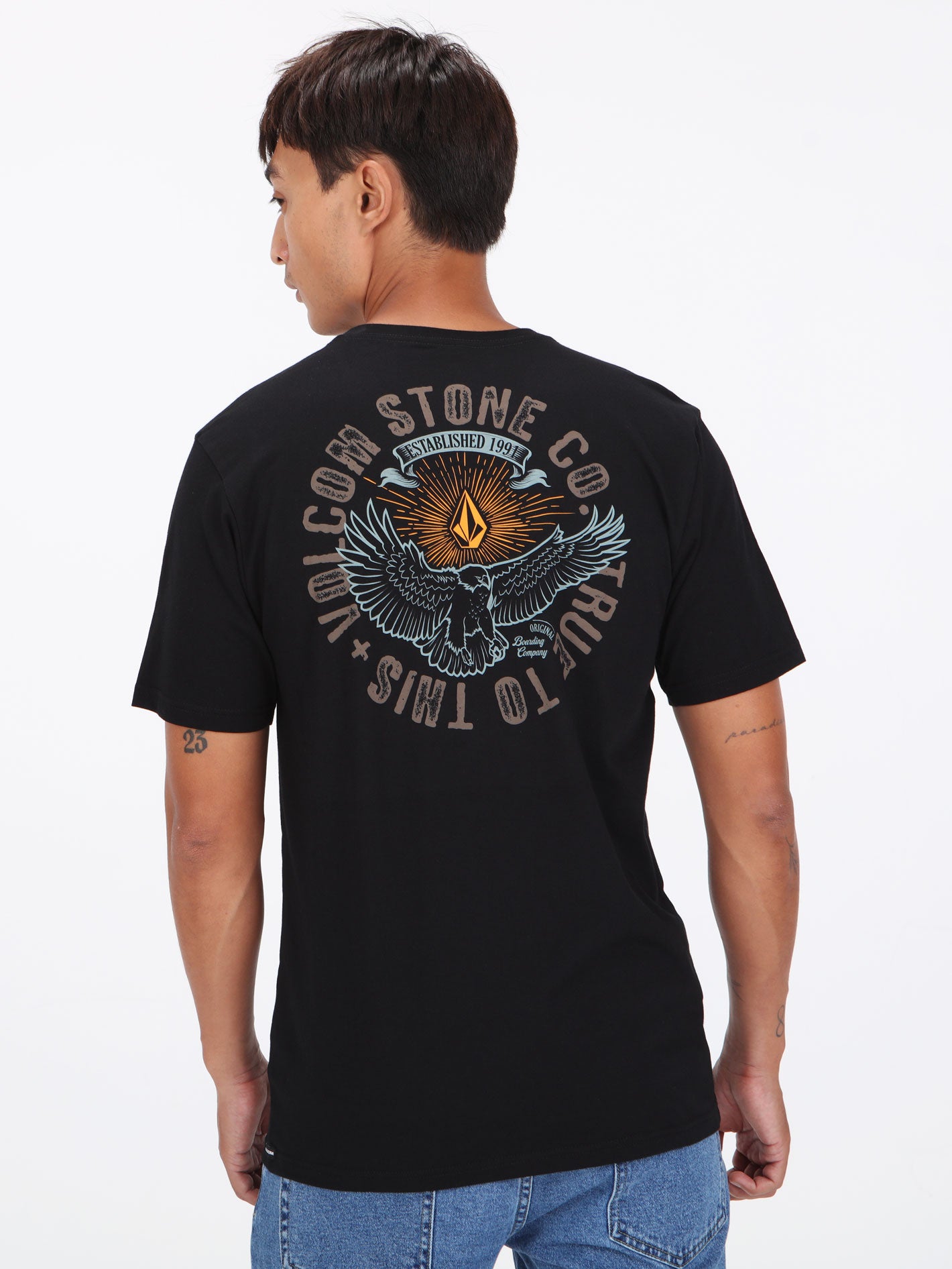 Volcom The Eagle  Tee - Black