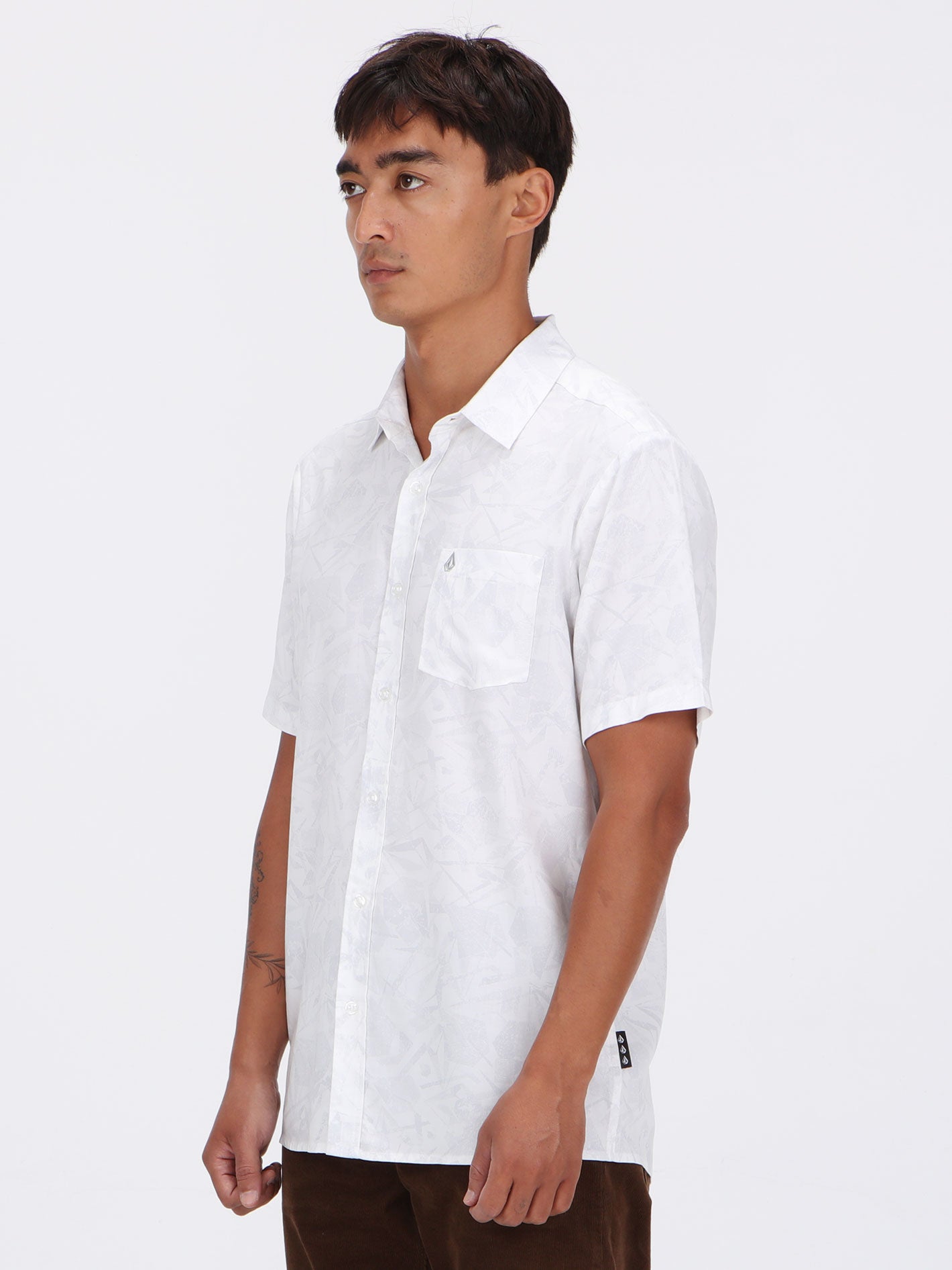 Volcom Coffer Short Sleeve Shirt - White