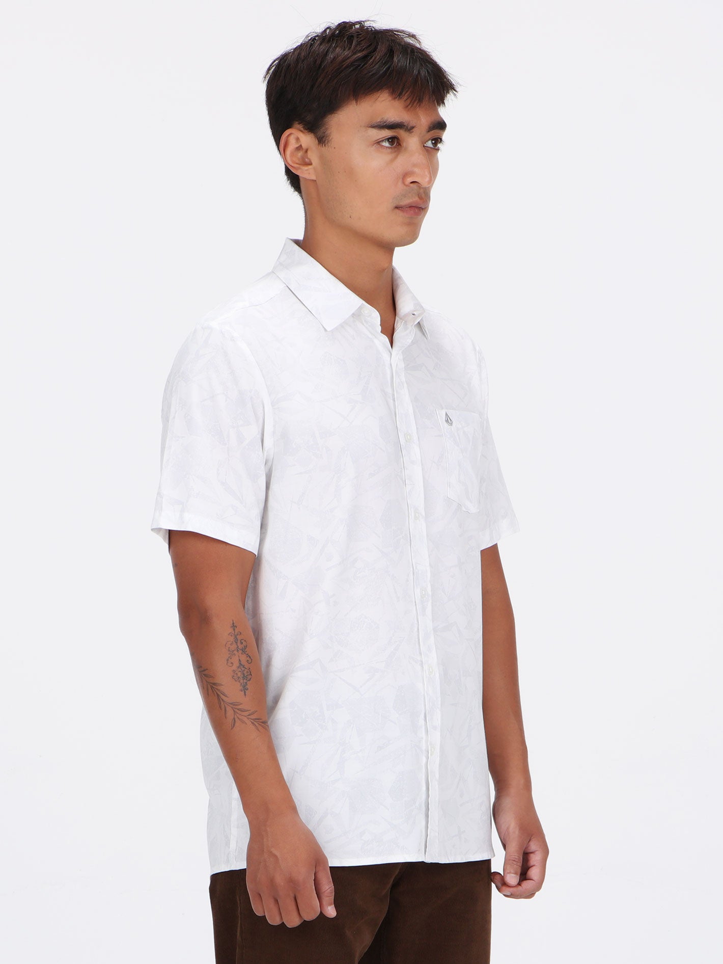 Volcom Coffer Short Sleeve Shirt - White