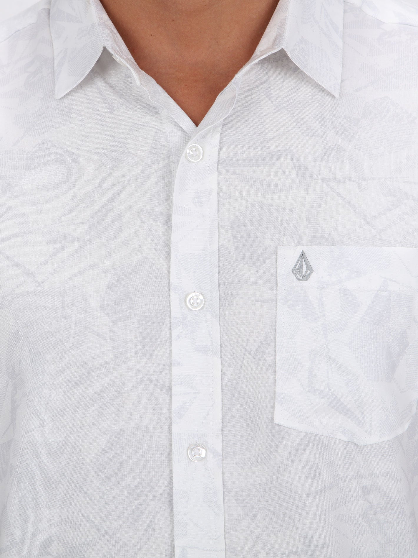 Volcom Coffer Short Sleeve Shirt - White