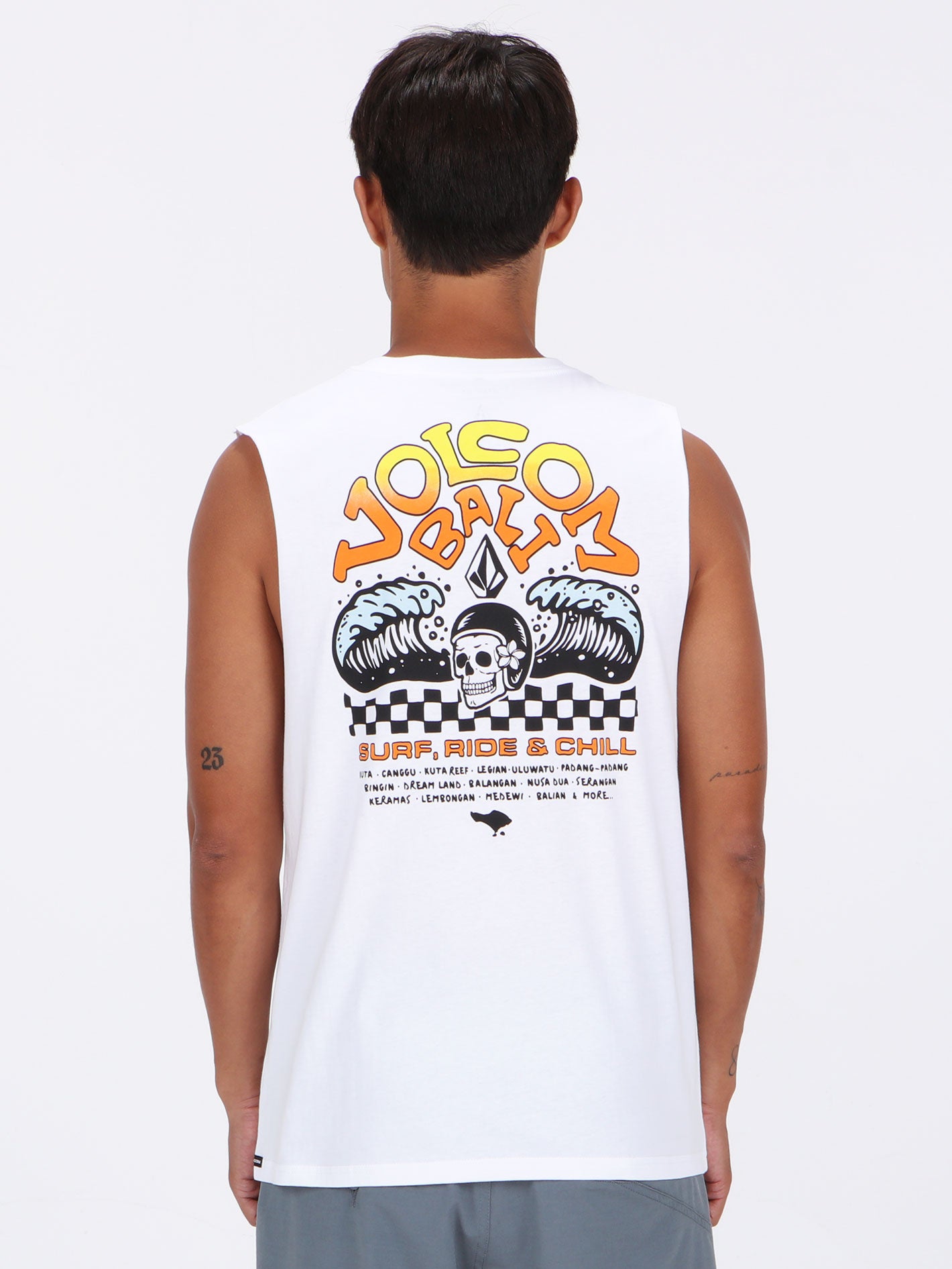 Volcom Ride The Wave Tank - White
