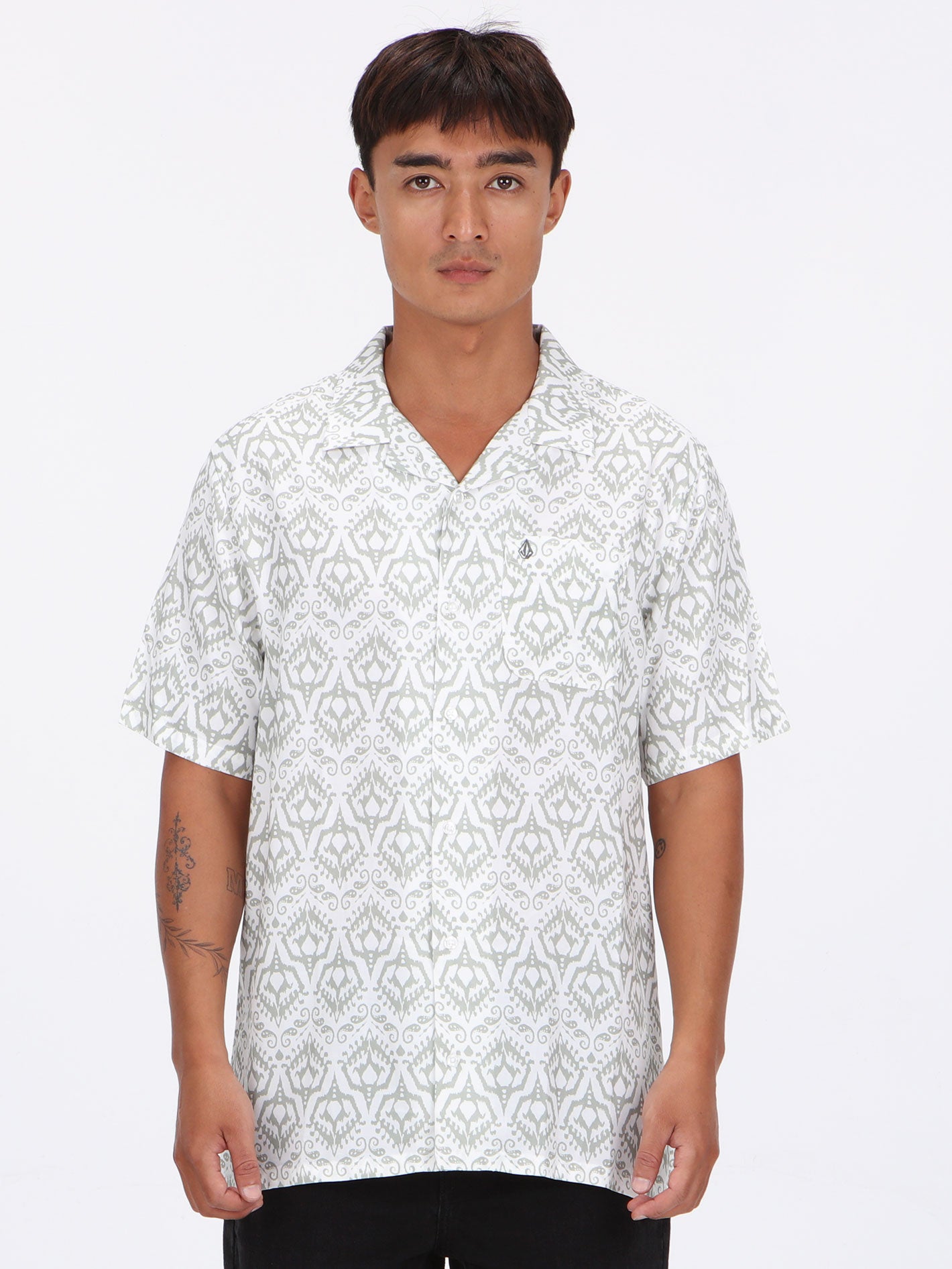 Volcom Diamond Tide Shirt  - White