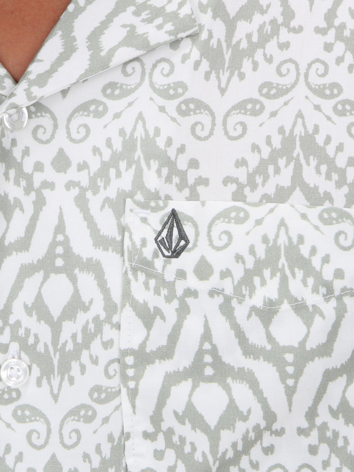 Volcom Diamond Tide Shirt  - White