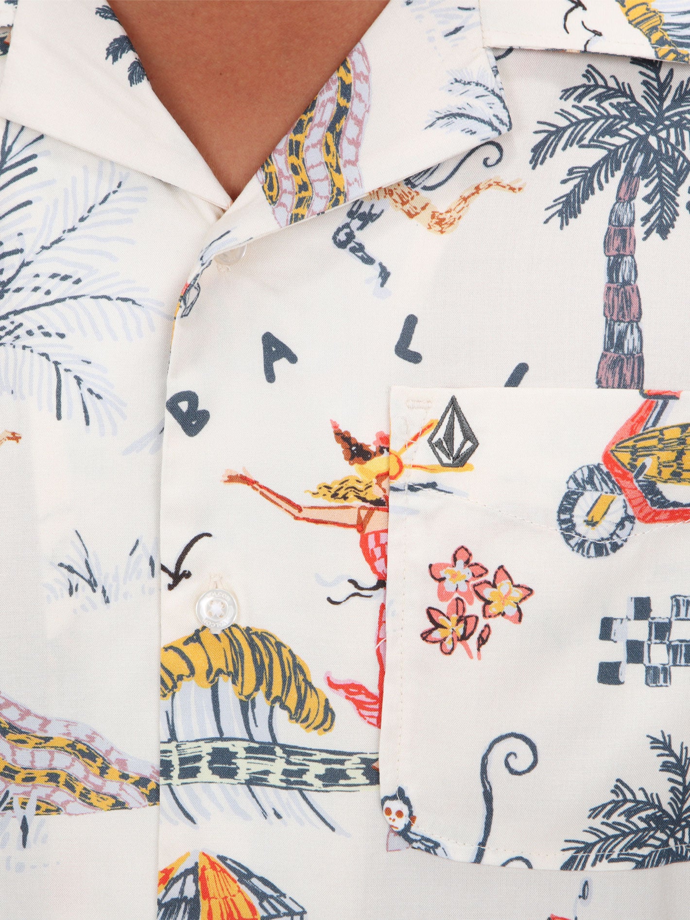 Volcom Sunset Swingers Shirt - Natural