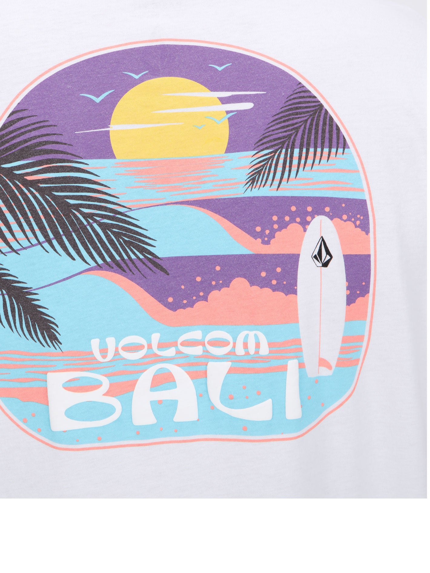 Volcom Bali Soltide Tee - White
