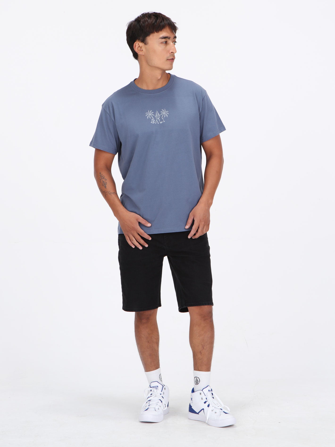 Volcom Sacred Roar Tee - Denim