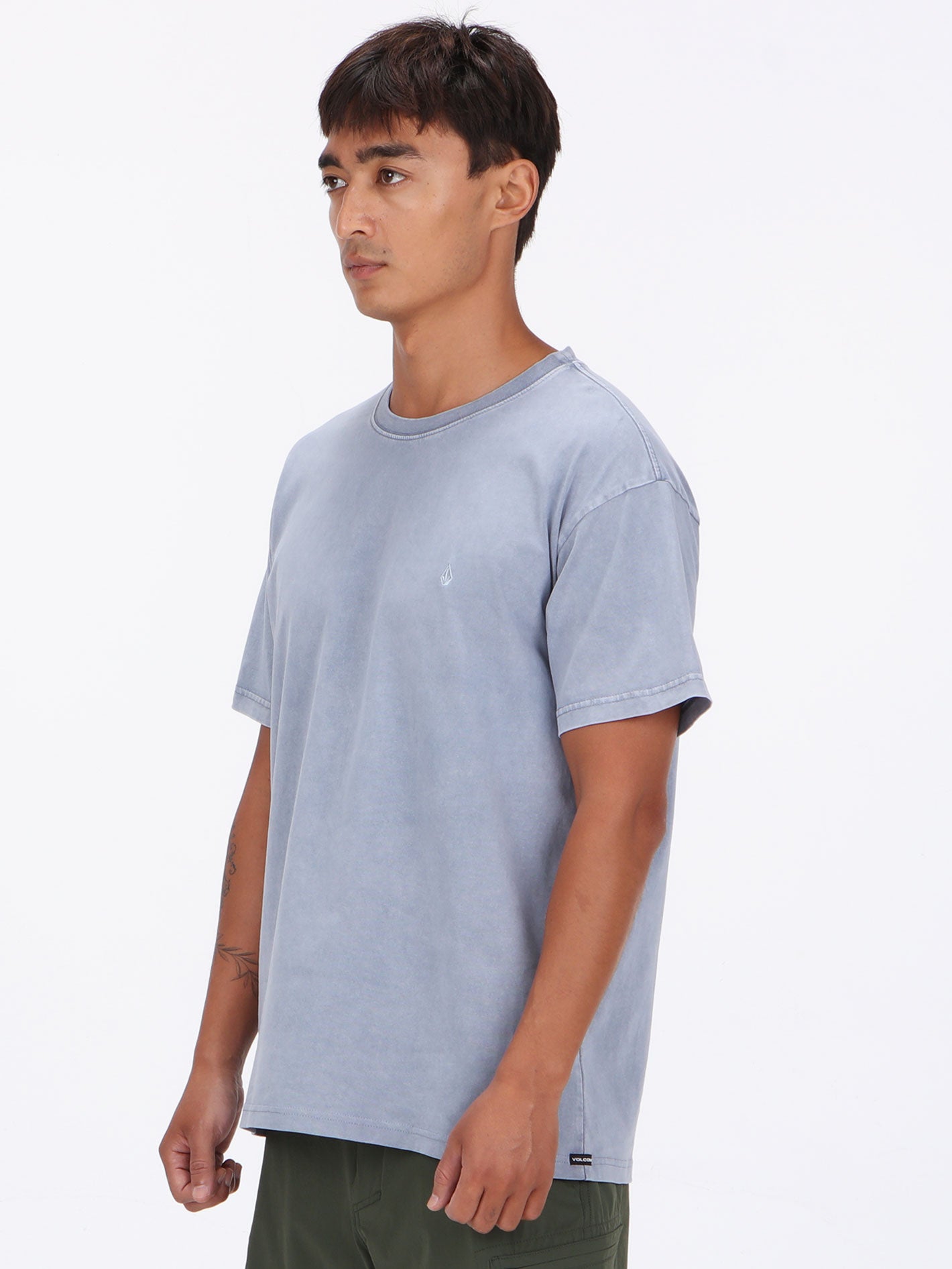 Volcom Solid Washed Tee - Denim