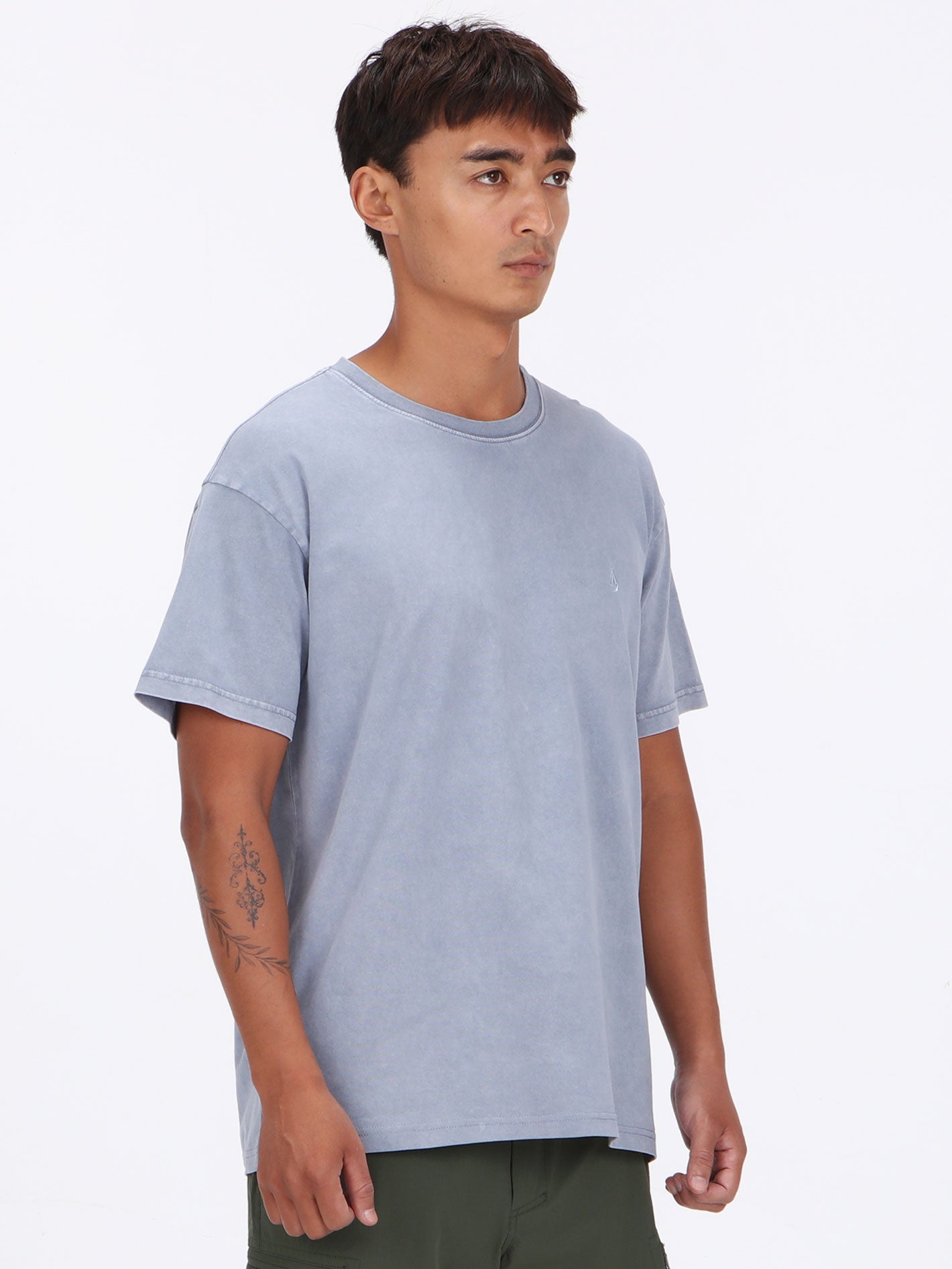 Volcom Solid Washed Tee - Denim