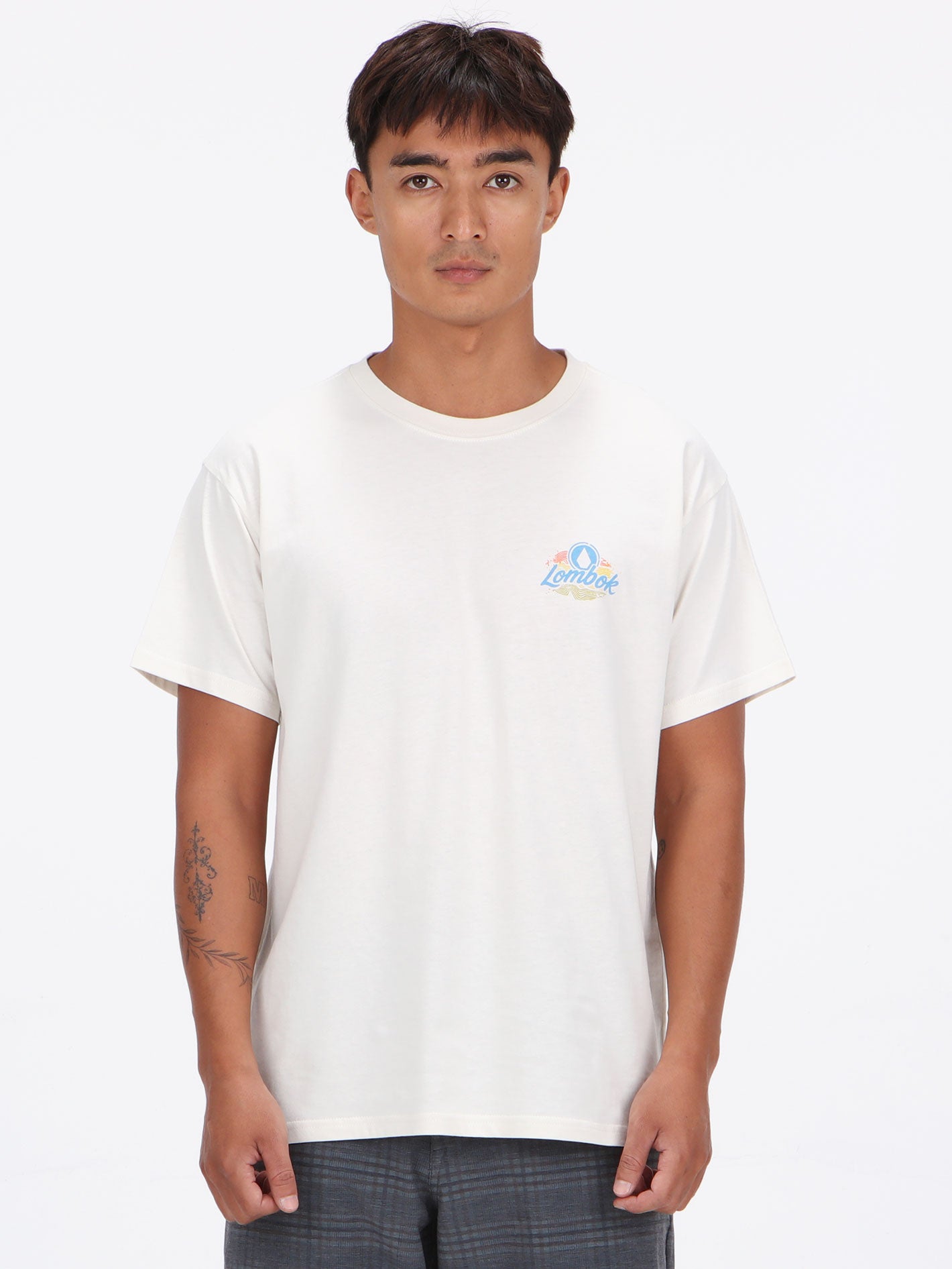Volcom Lombok Point Break Tee - Cream