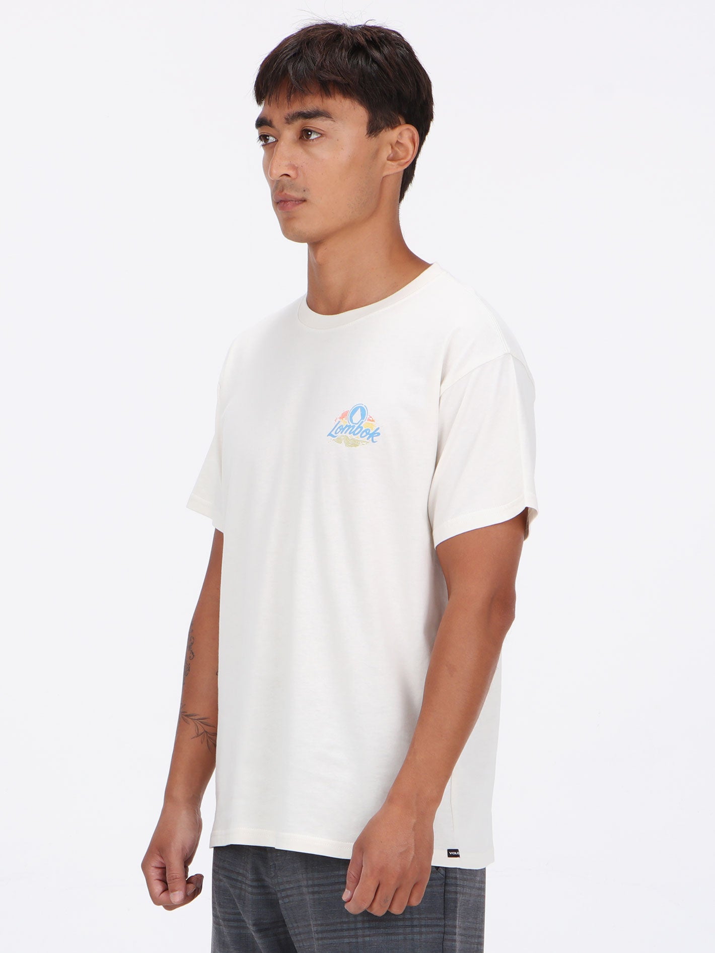 Volcom Lombok Point Break Tee - Cream