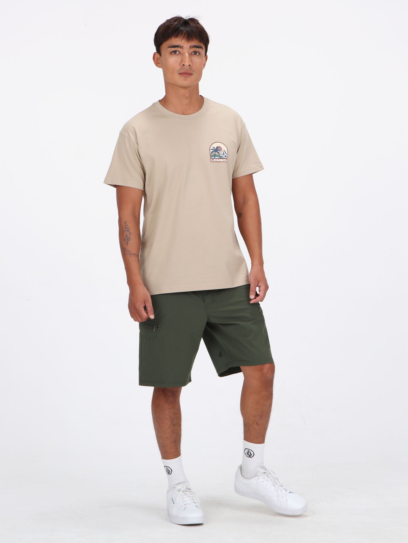 Volcom Lombok Soltide Tee - Desert