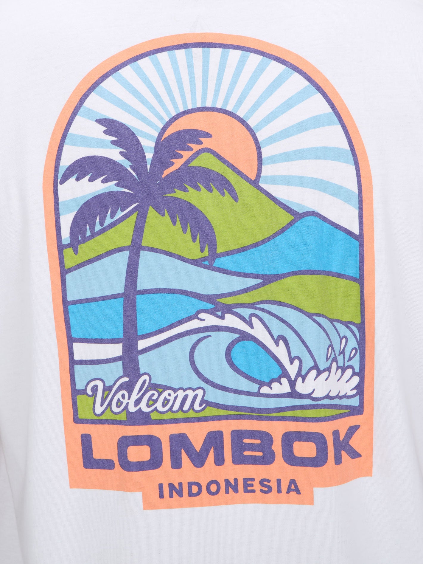 Volcom Lombok Soltide Tee - White