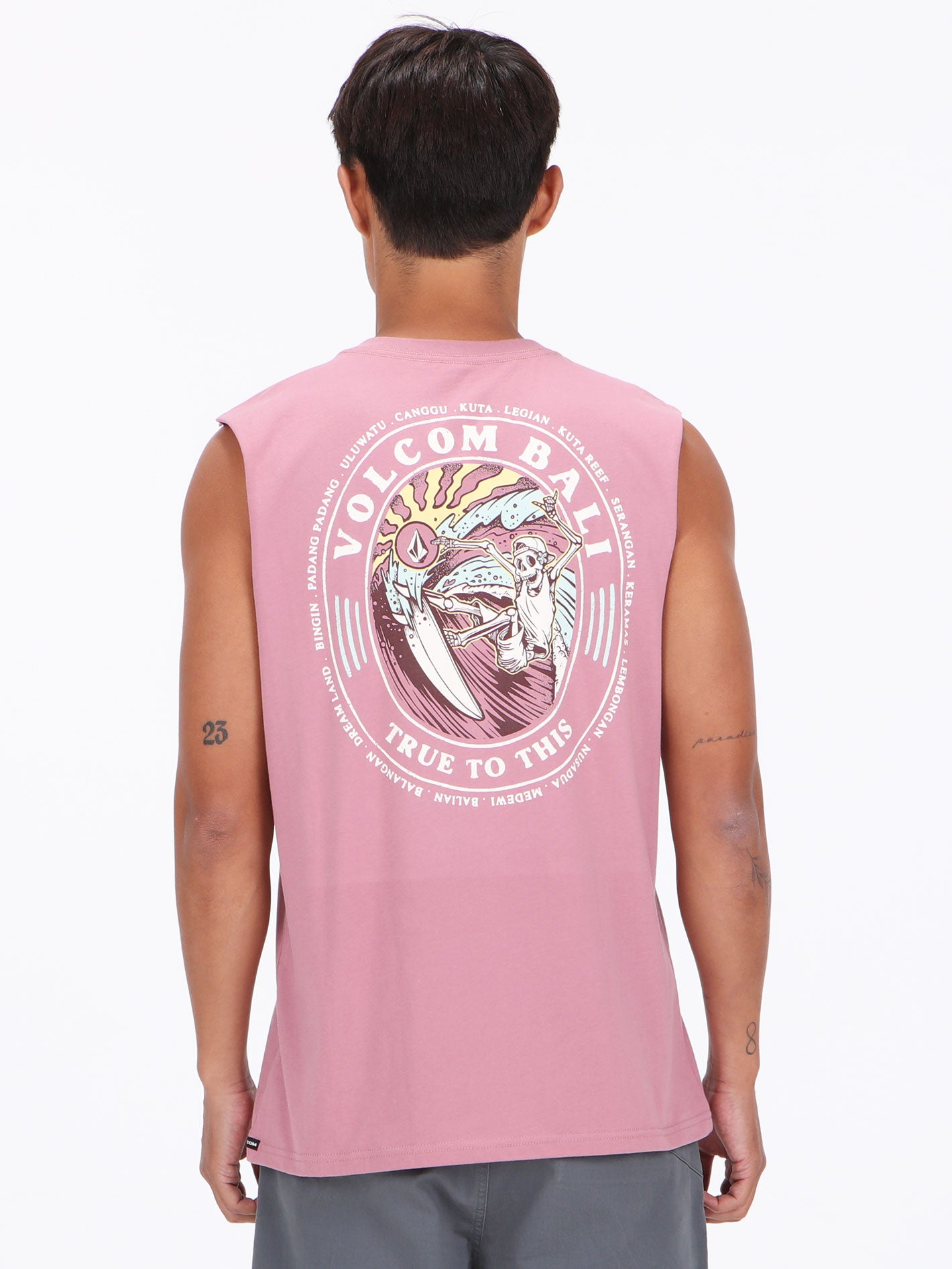 Volcom Reapers Wave Tank - Stone Rose