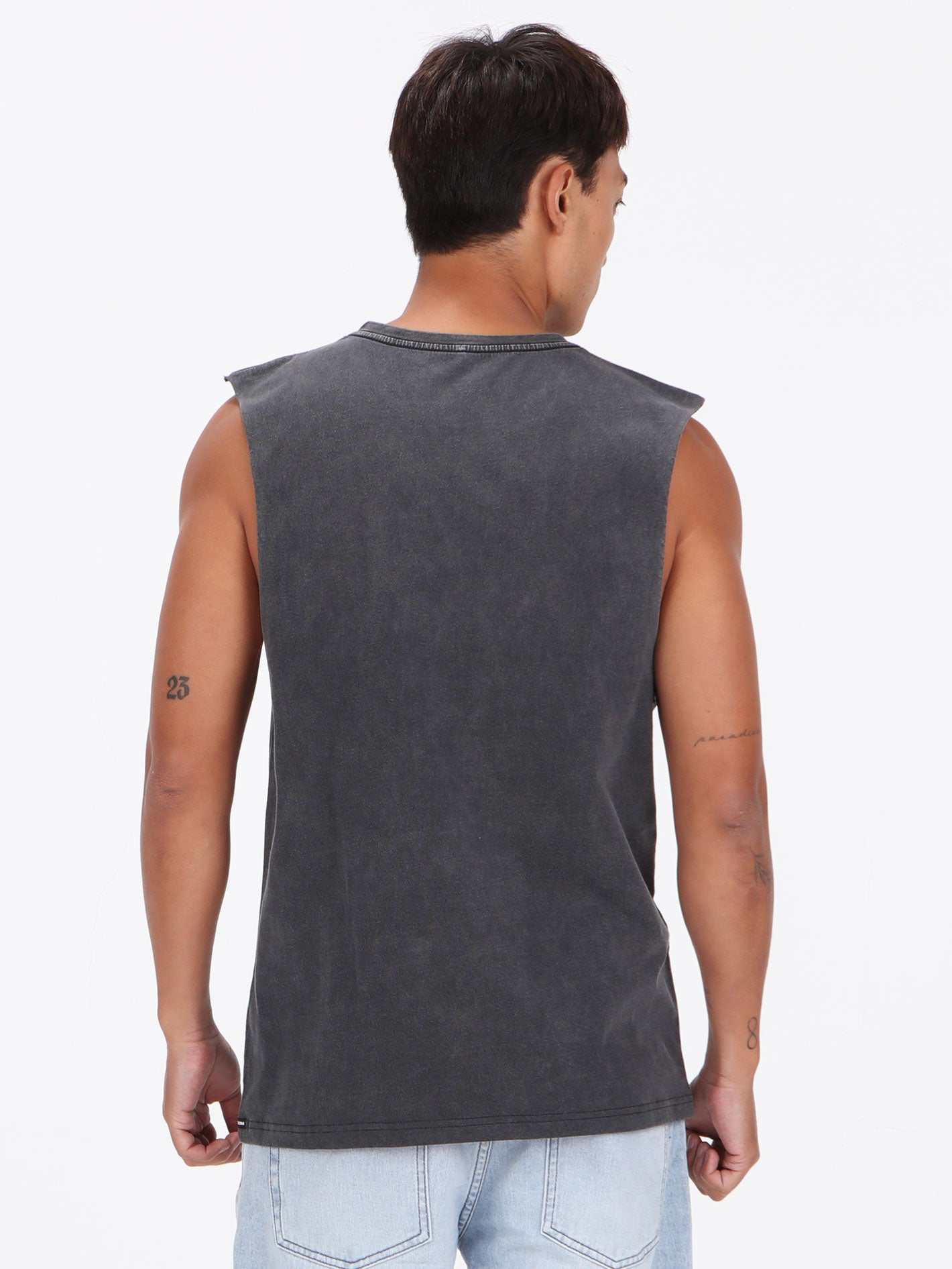 Volcom Solid Washed Tank - Black