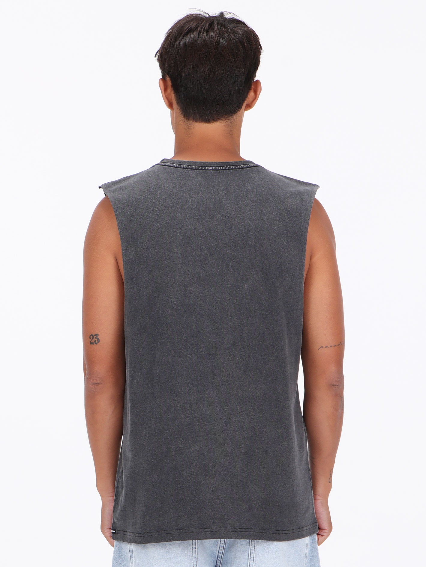 Volcom Solid Washed Tank - Black