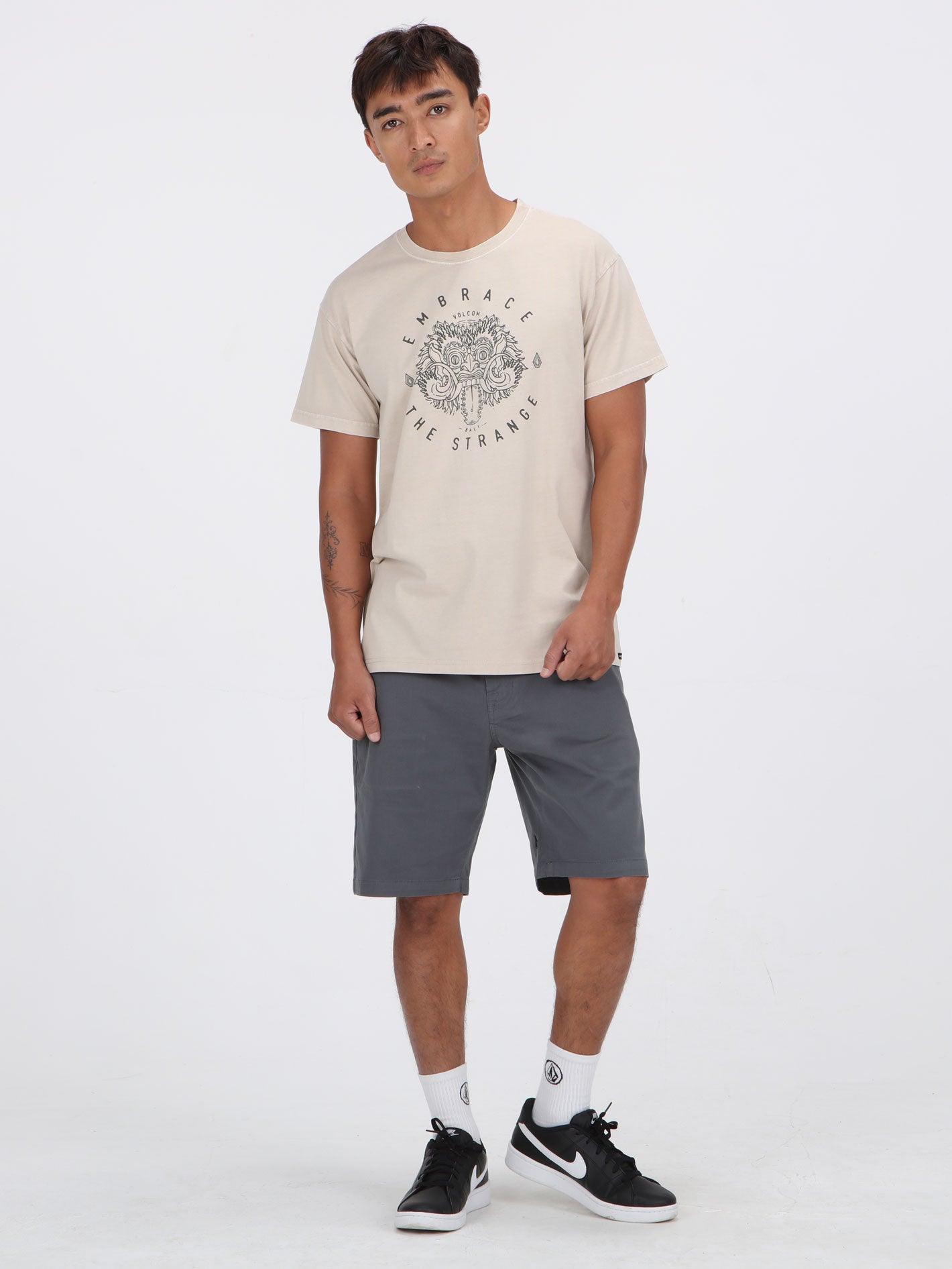 Volcom Barong Embrace Washed Tee - Dessert