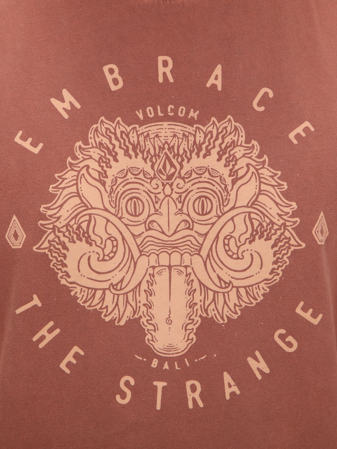 Volcom Barong Embrace Washed Tank - Henna