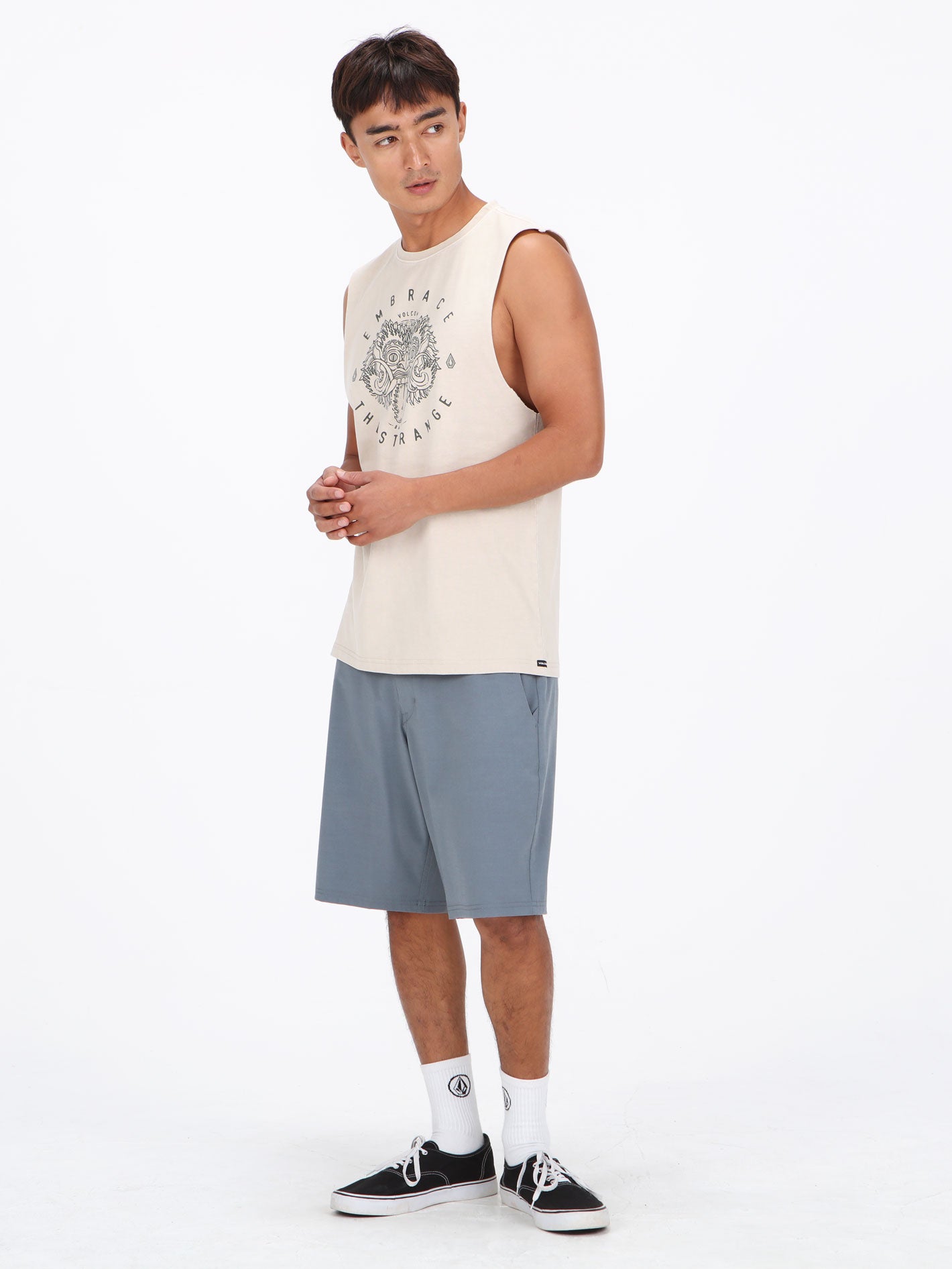 Volcom Barong Embrace Washed Tank - Dessert