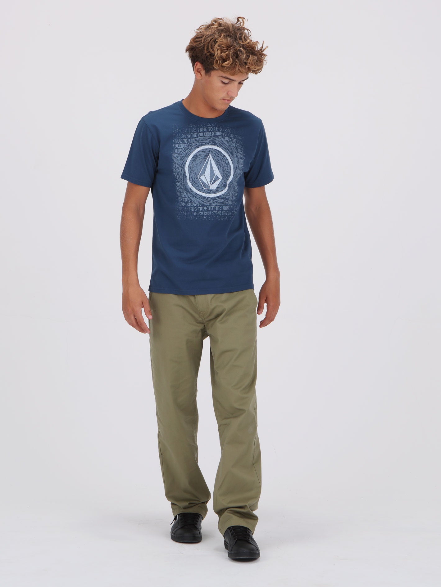 Volcom Full Circle Tee - Deep Blue