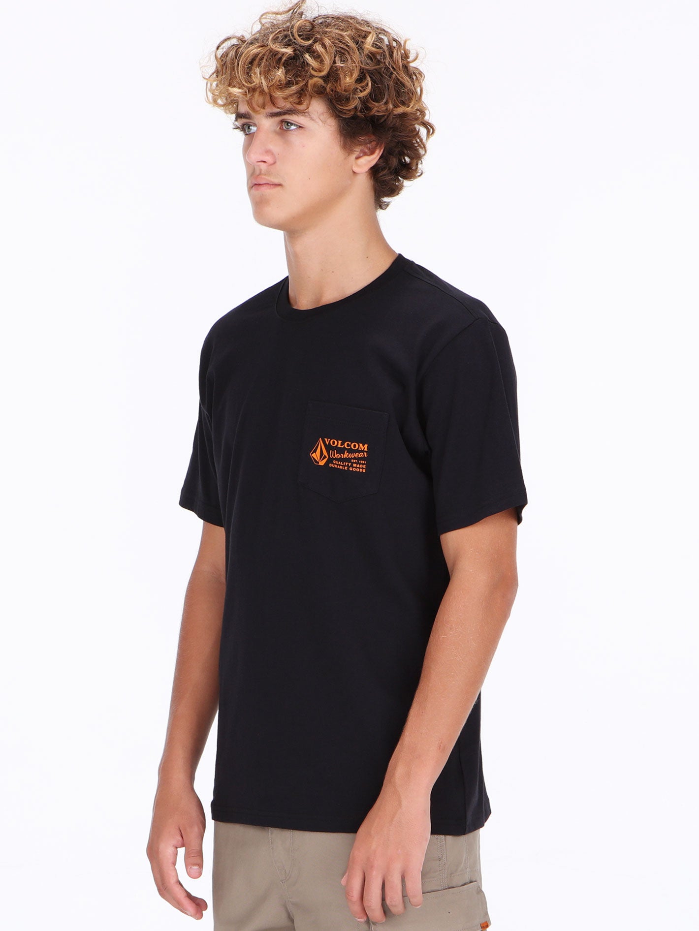 Volcom Workwear Pocket  Tee - Black