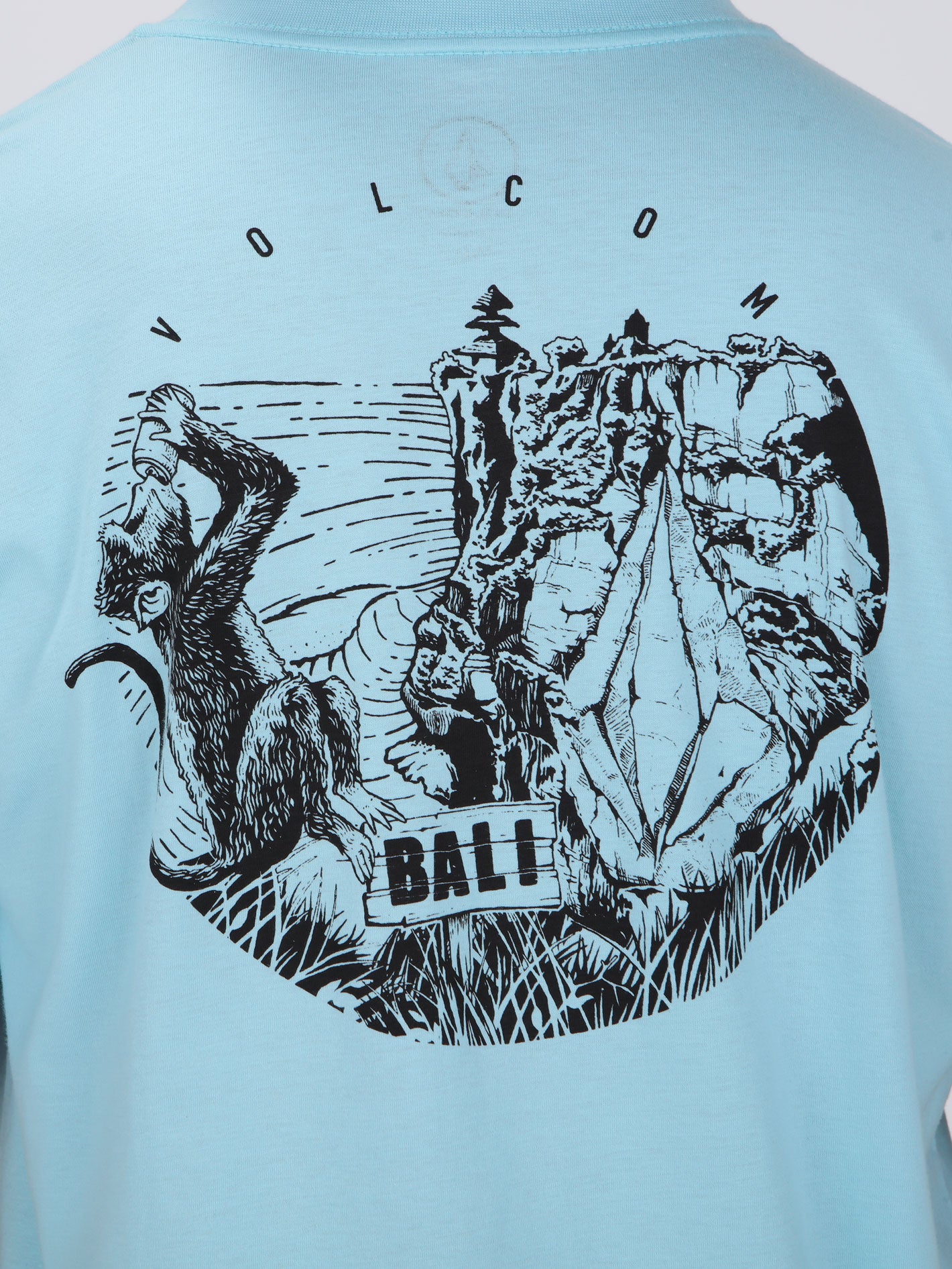 Volcom Rock Top Tee - Sky Blue