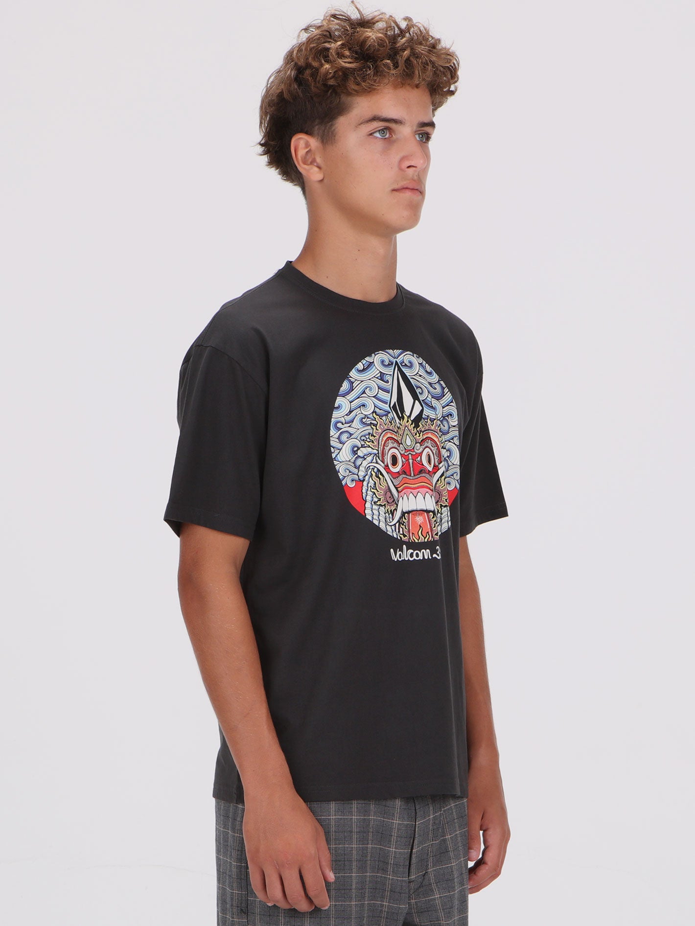 Volcom Rangda Tee - Gun Metal