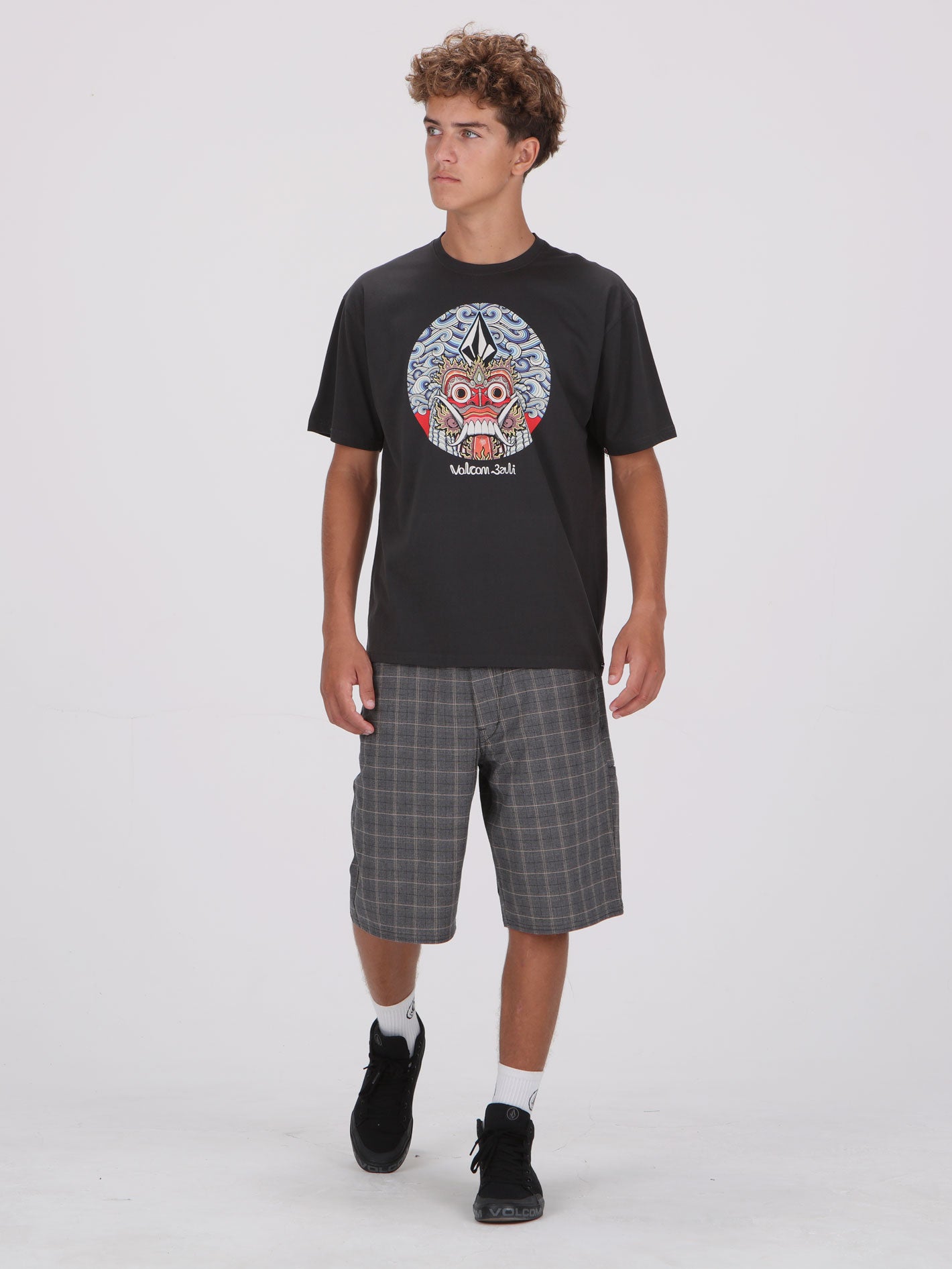 Volcom Rangda Tee - Gun Metal