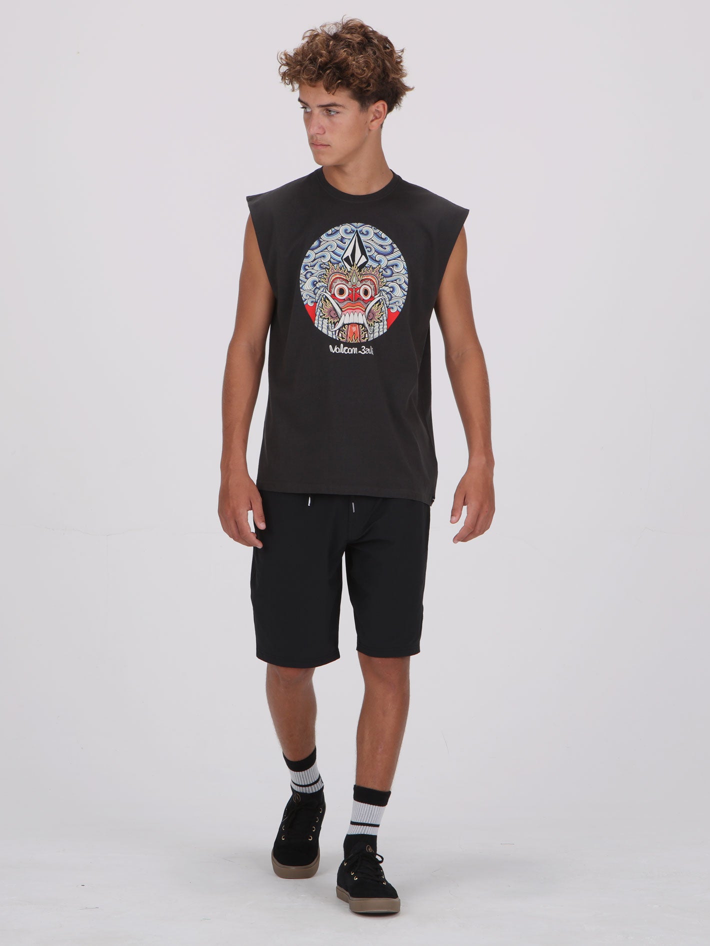 Volcom Rangda Tee - Gun Metal