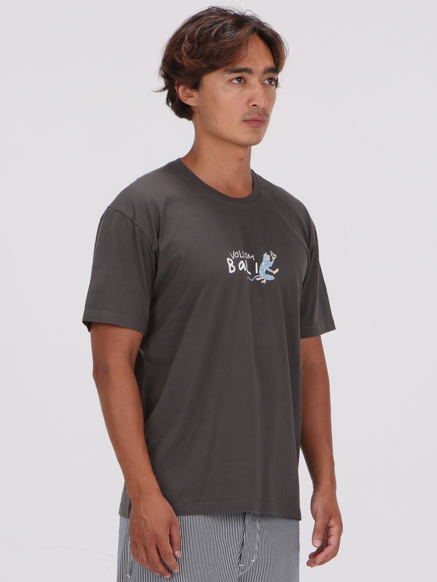 Volcom Happy Monkey Tee - Rinsed Black