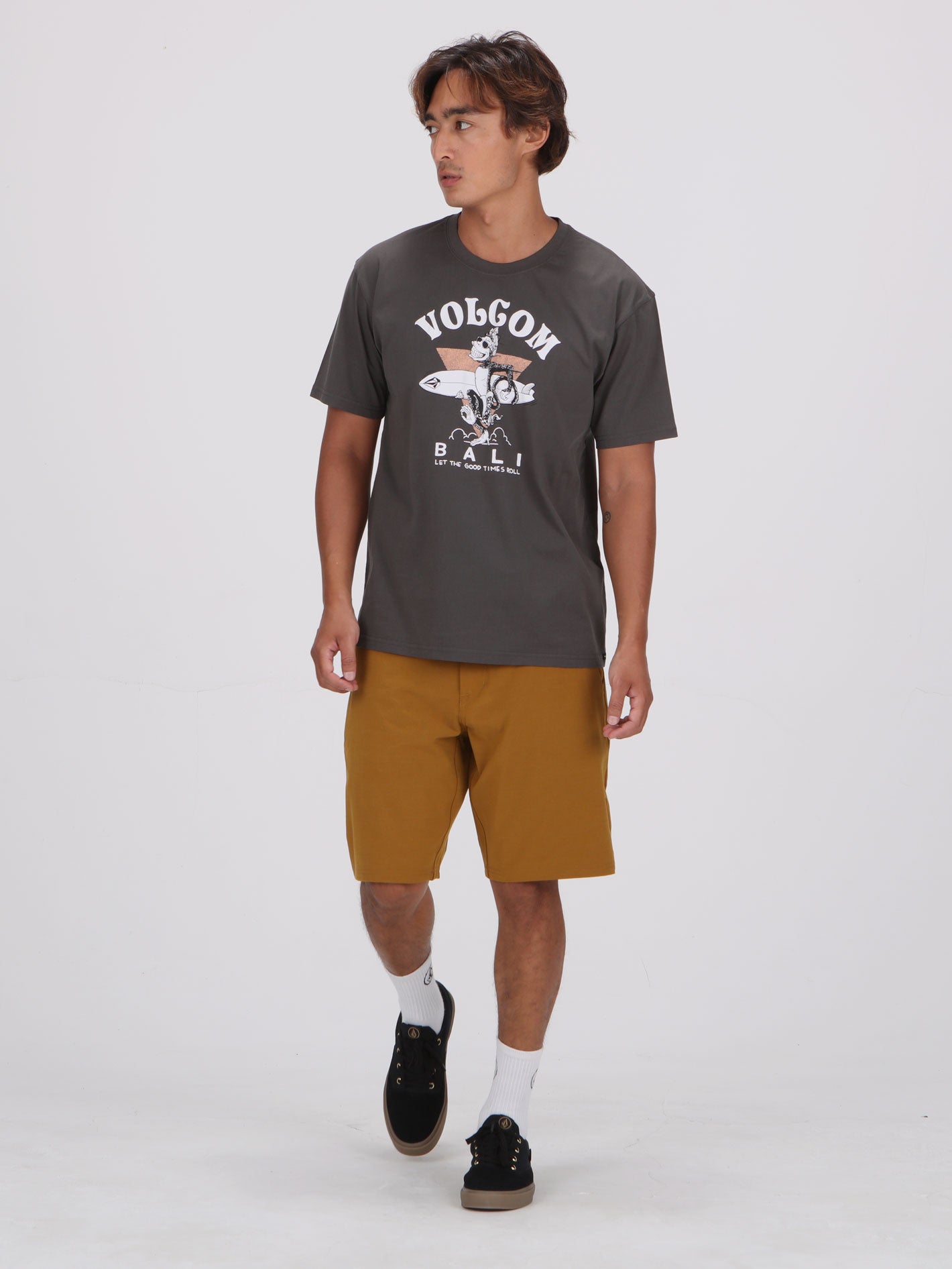 Volcom Simon Tee - Rinsed Black