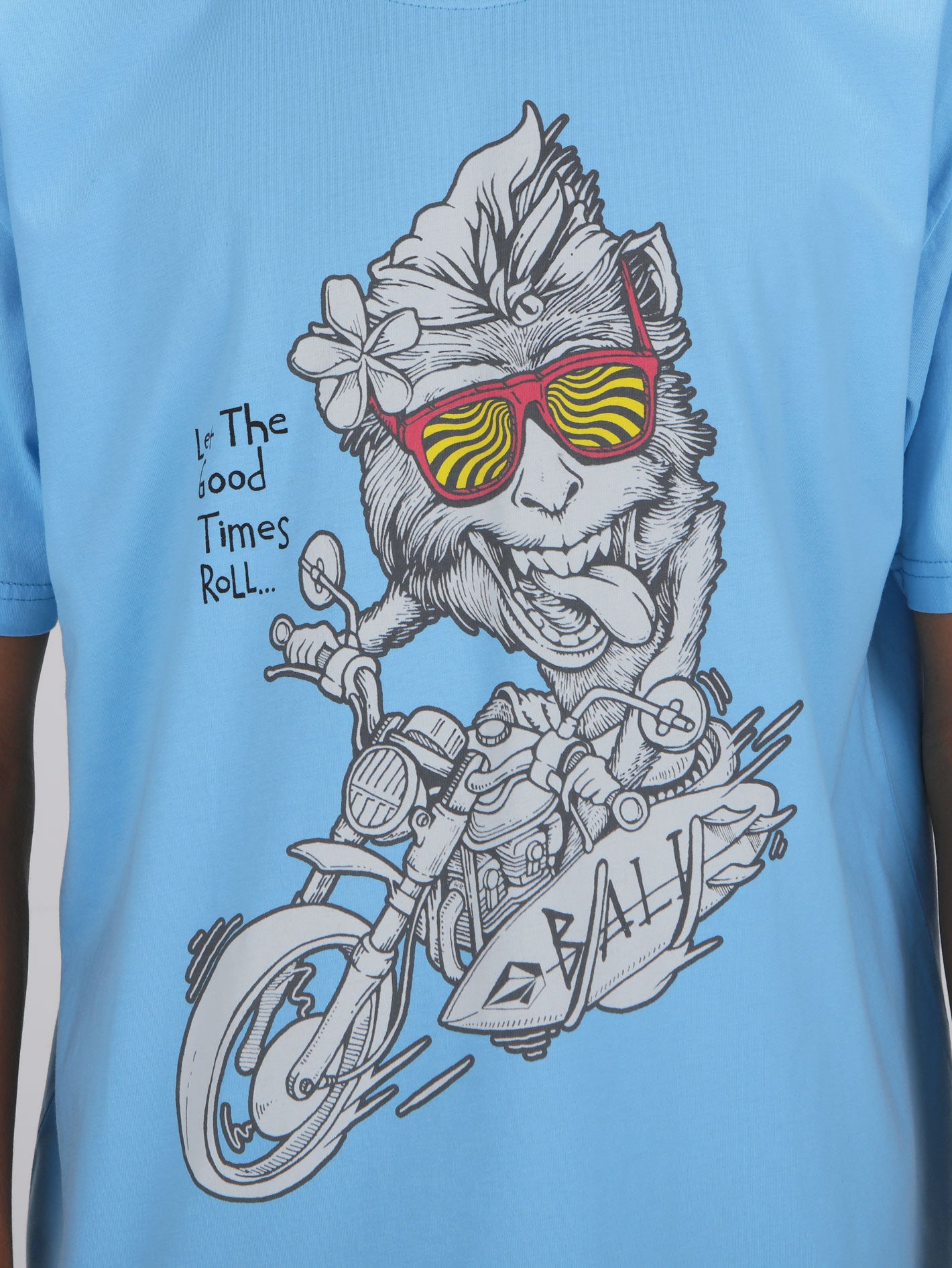 Volcom Monkey Rider Tee - Tropical Blue