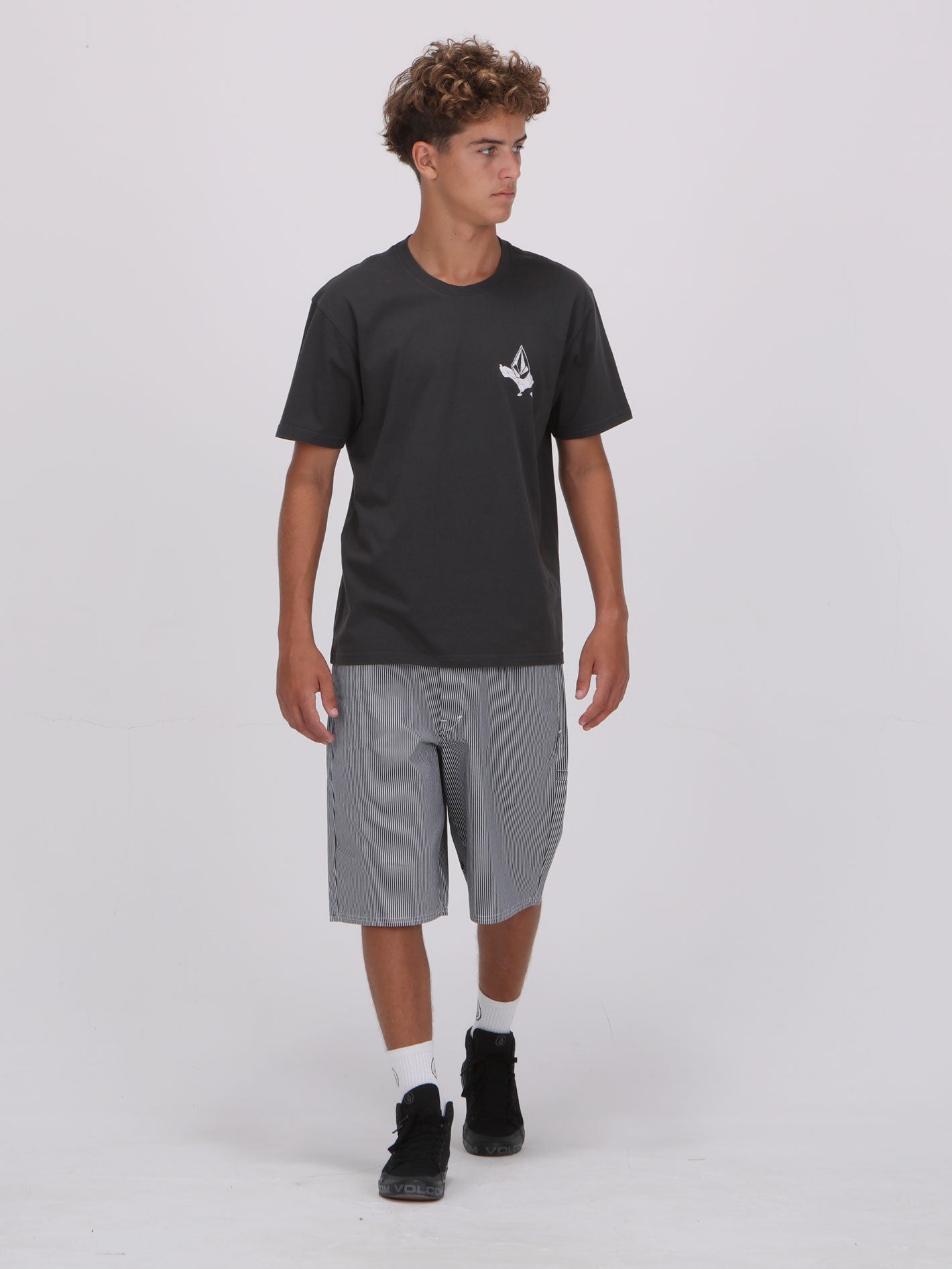 Volcom Island Spot Tee - Gun Metal