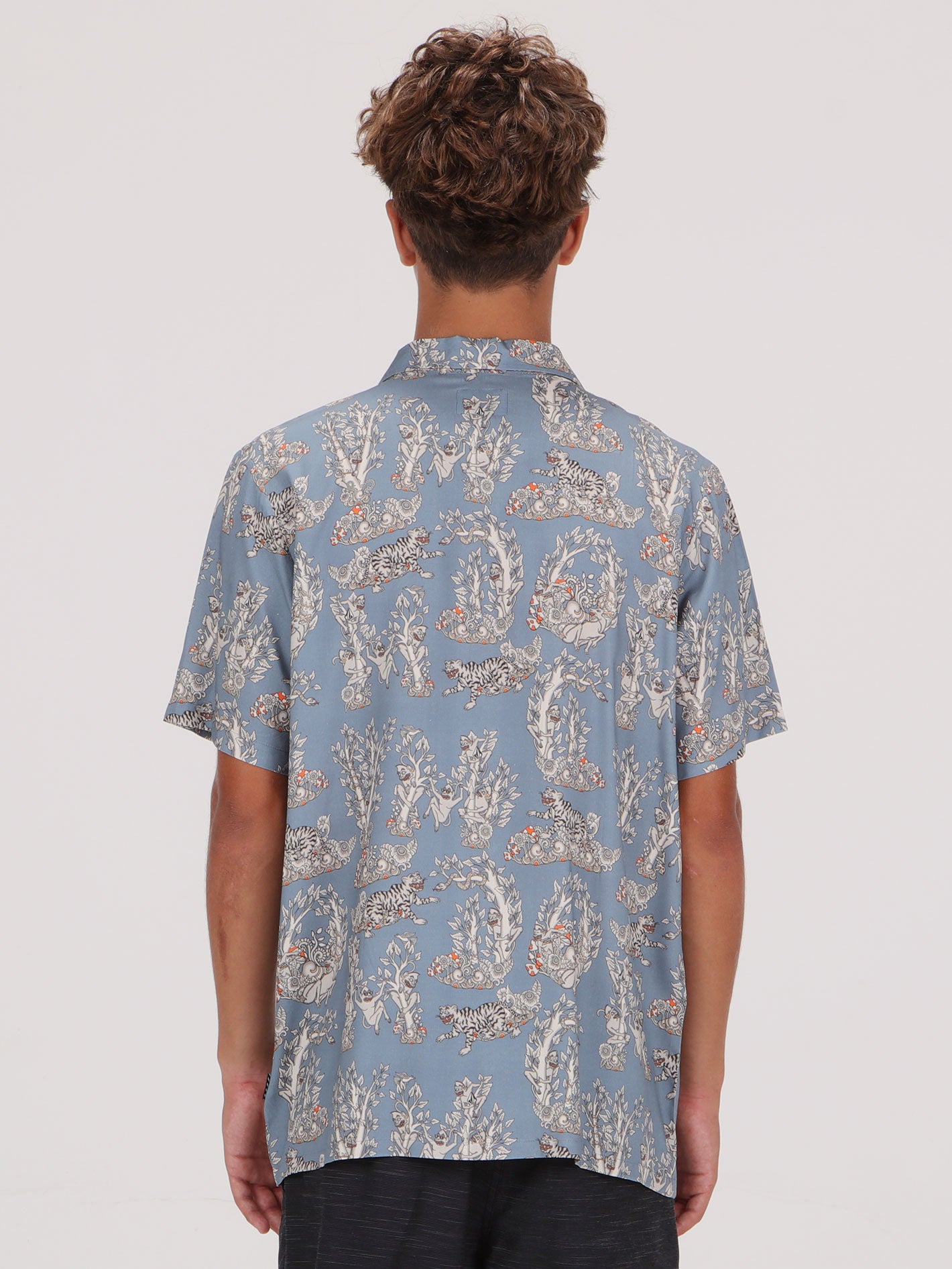 Volcom Kamasan Shirt - Blue Mirage