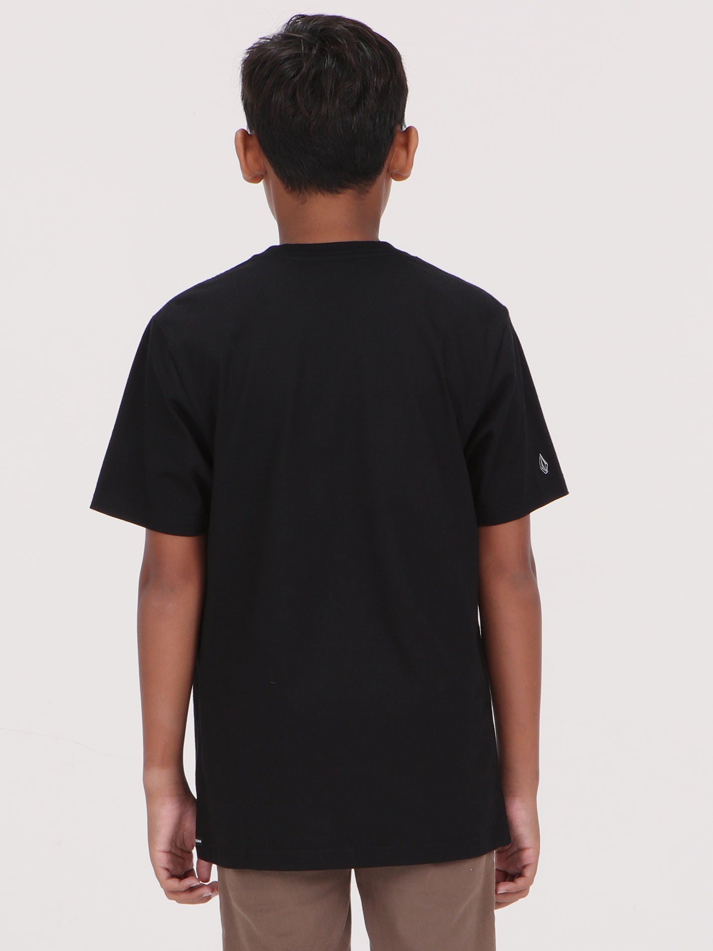 Volcom Big Boys Cracked Stone Tee - Black