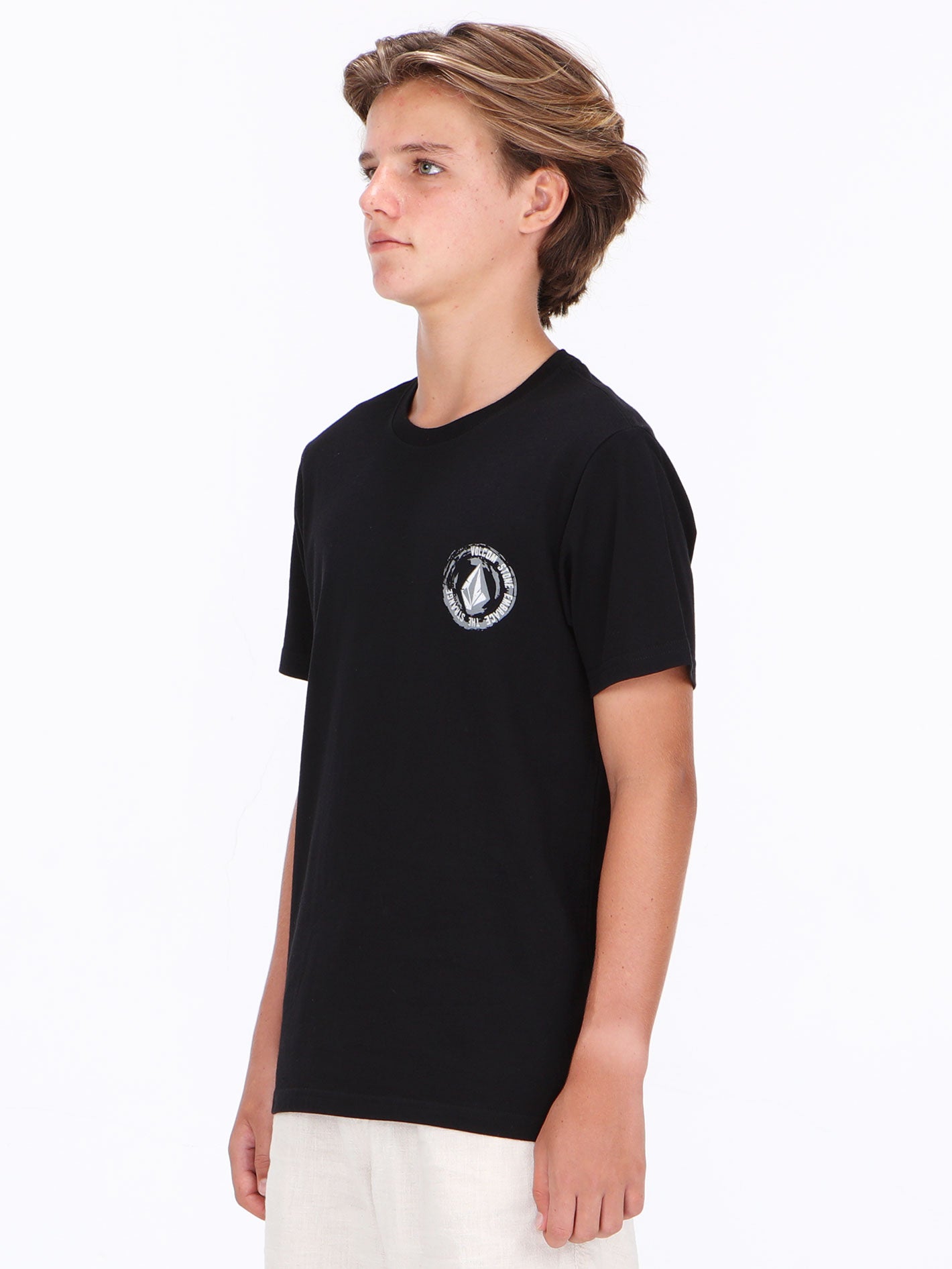 Volcom Big Boys The Strange Tee - Black