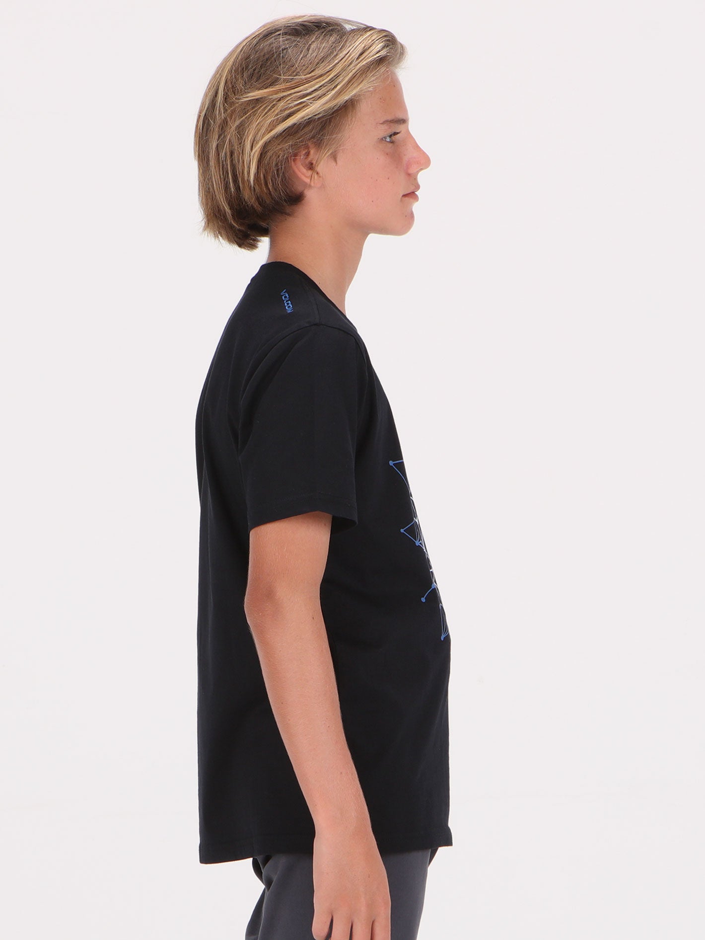 Volcom Big Boys Linked Stone Tee - Black