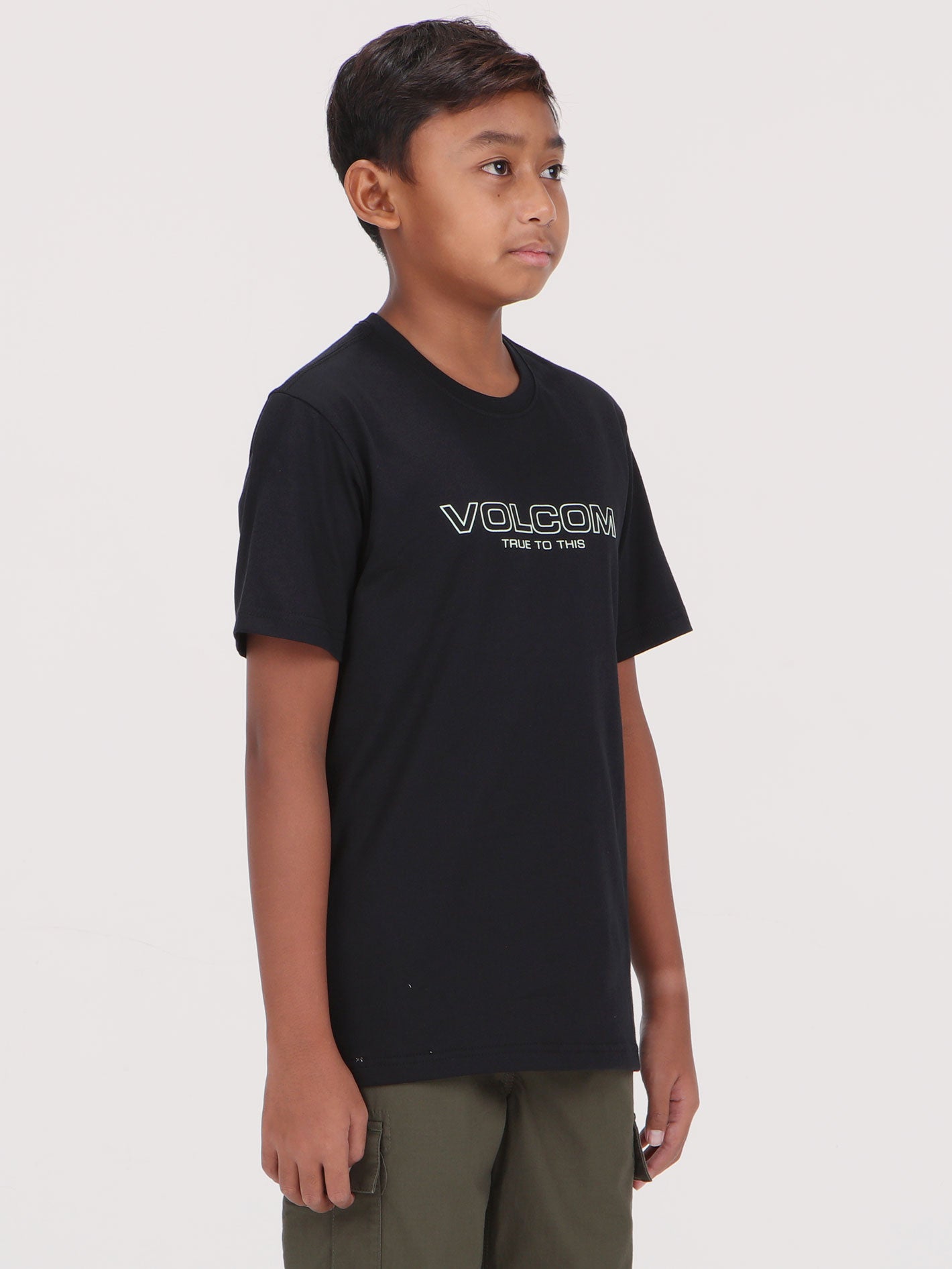 Volcom Big Boys Newro 3d Tee - Black