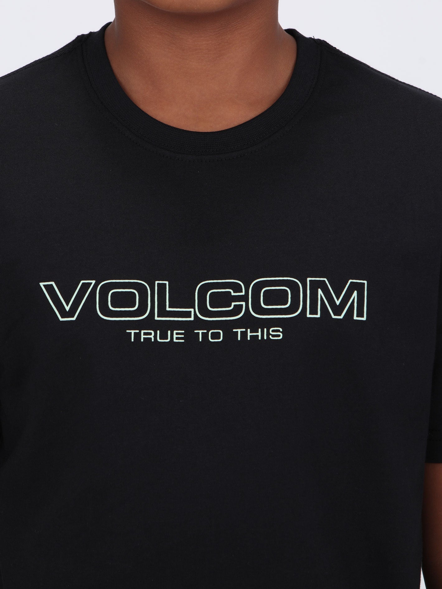 Volcom Big Boys Newro 3d Tee - Black