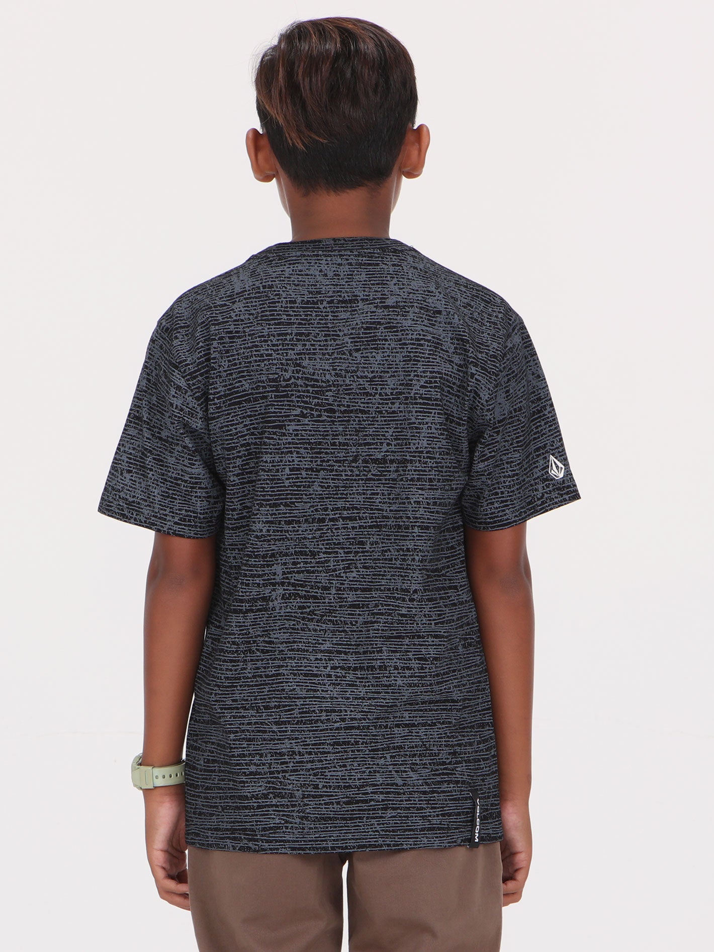 Volcom Big Boys Croft Tee - Black