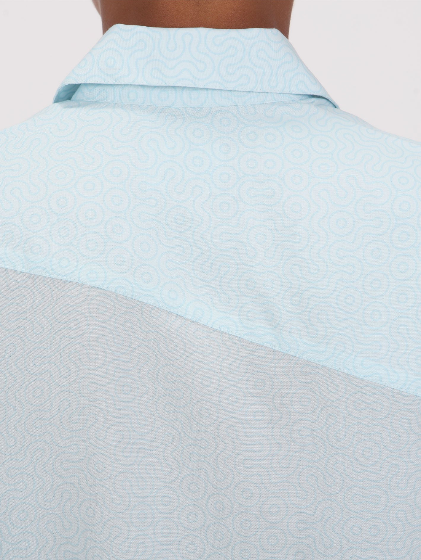 Volcom Big Boys Muster Short Sleeve Shirt - Light Sea Blue