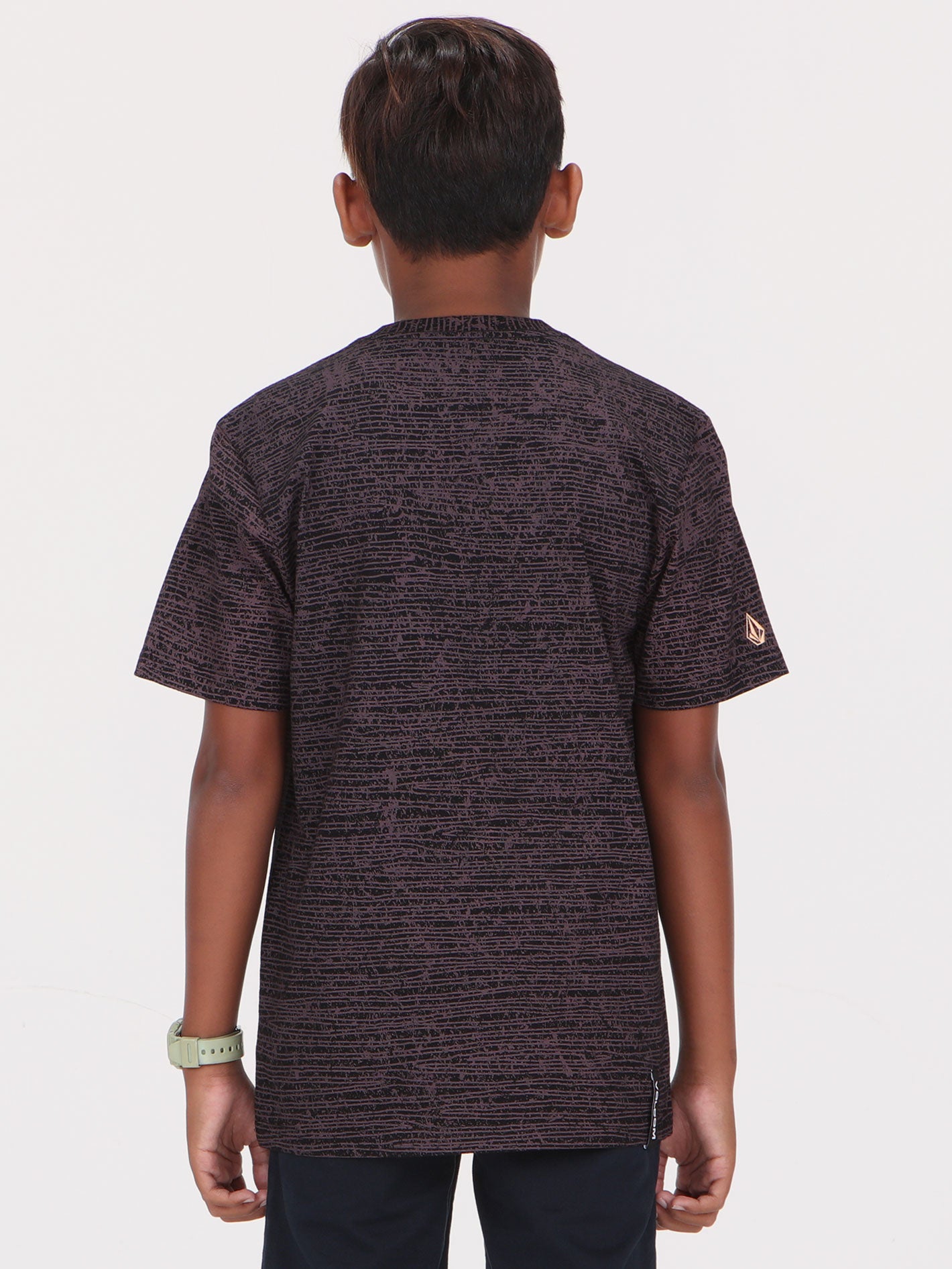 Volcom Big Boys Croft Tee - Nutmeg